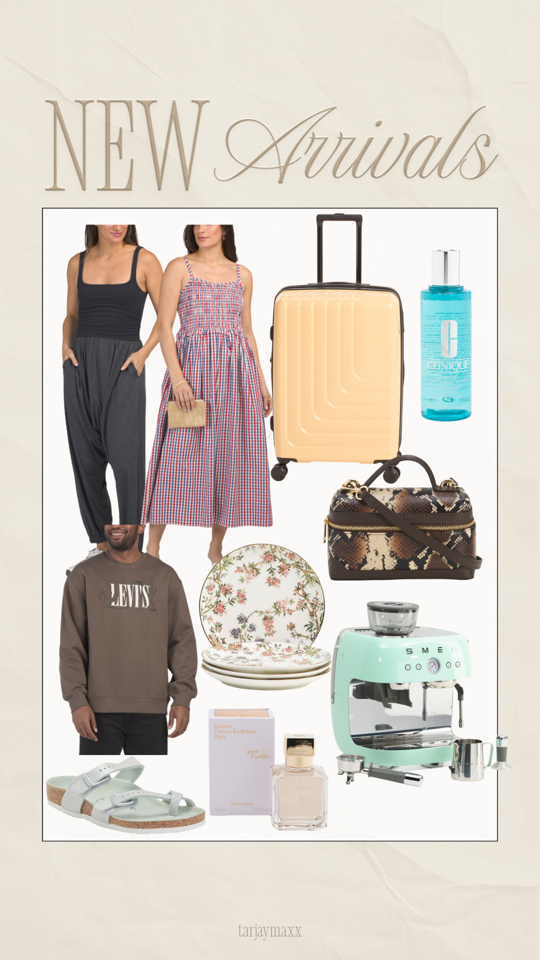 Marshalls new arrivals are looking so good right now 🤍 From cute summer dresses and vacation-ready sandals to beauty finds, home decor, luggage, and even that dreamy mint SMEG espresso machine... there are so many gems online. 
 wedding guest dress summer, summer outfits, fathers day gift guide, summer dresses, country concert outfits, date night outfits, business casual workwear, work outfits, vacation outfits beach, travel outfits, marshalls finds, marshalls online, new arrivals, affordable fashion 

 #LTKootd #LTKHome #LTKBeauty