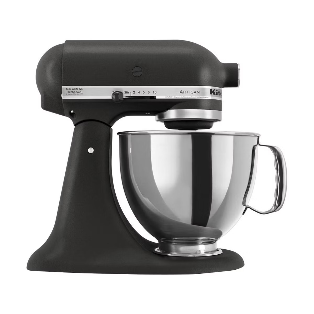 KitchenAid Artisan Series 5-Quart Tilt-Head Stand Mixer, Cast Iron Black -KSM150PSBK | Target