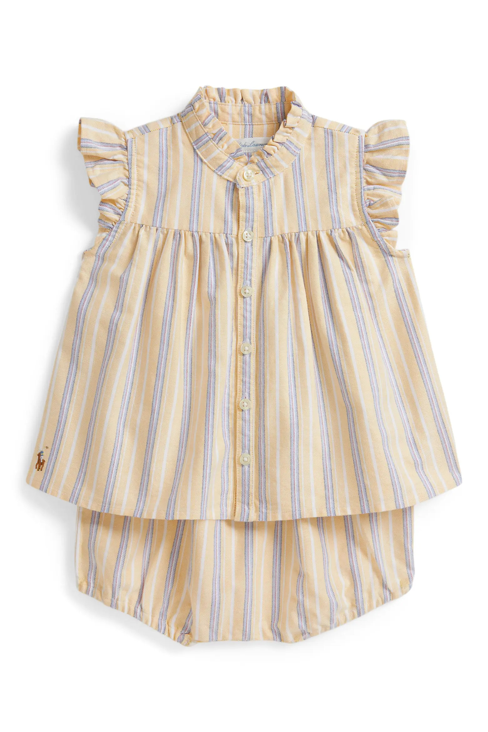 Stripe Cotton Oxford Top with Bloomers (Women) | Nordstrom | Nordstrom