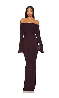 SER.O.YA Galleria Dress in Merlot from Revolve.com | Revolve Clothing (Global)