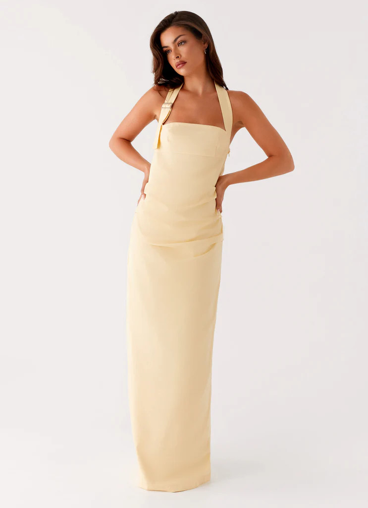 Rumour Has it Maxi Dress - Yellow | Peppermayo (Global)