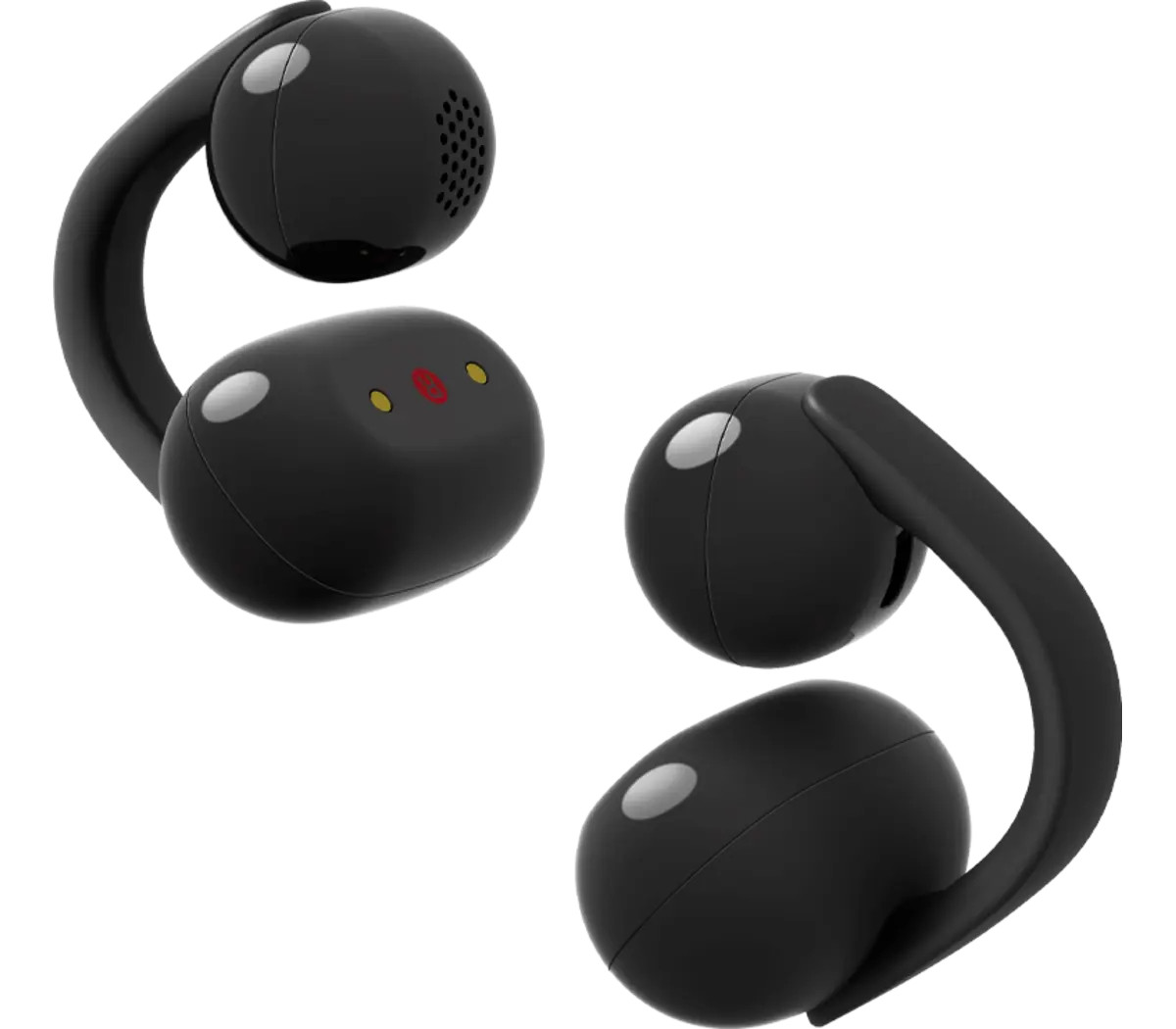 LinkBuds Clip Truly Wireless Open Earbuds | Black | Sony Electronics