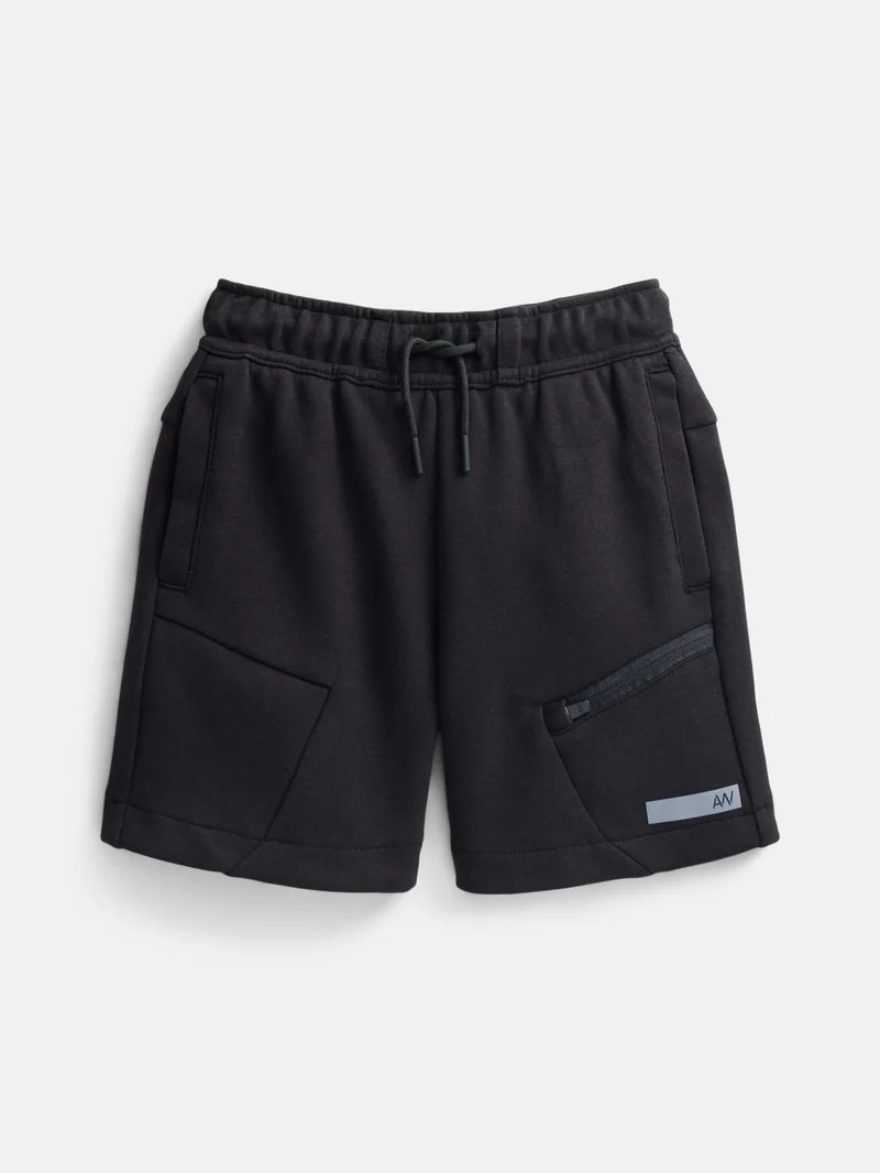 Athletic Works Boys Double Knit Shorts, Sizes 4-18 & Husky | Walmart (US)