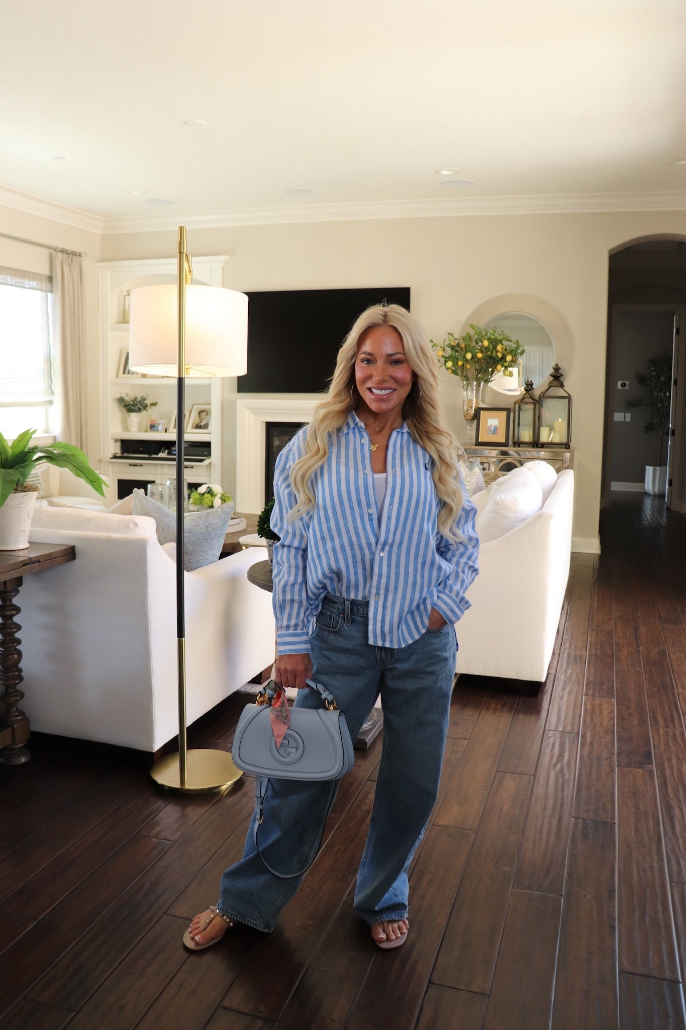 Looking and feeling fresh in blue 💙✨

#stripes #spring #ootd

#LTKOver40 #LTKootd #LTKmomlife