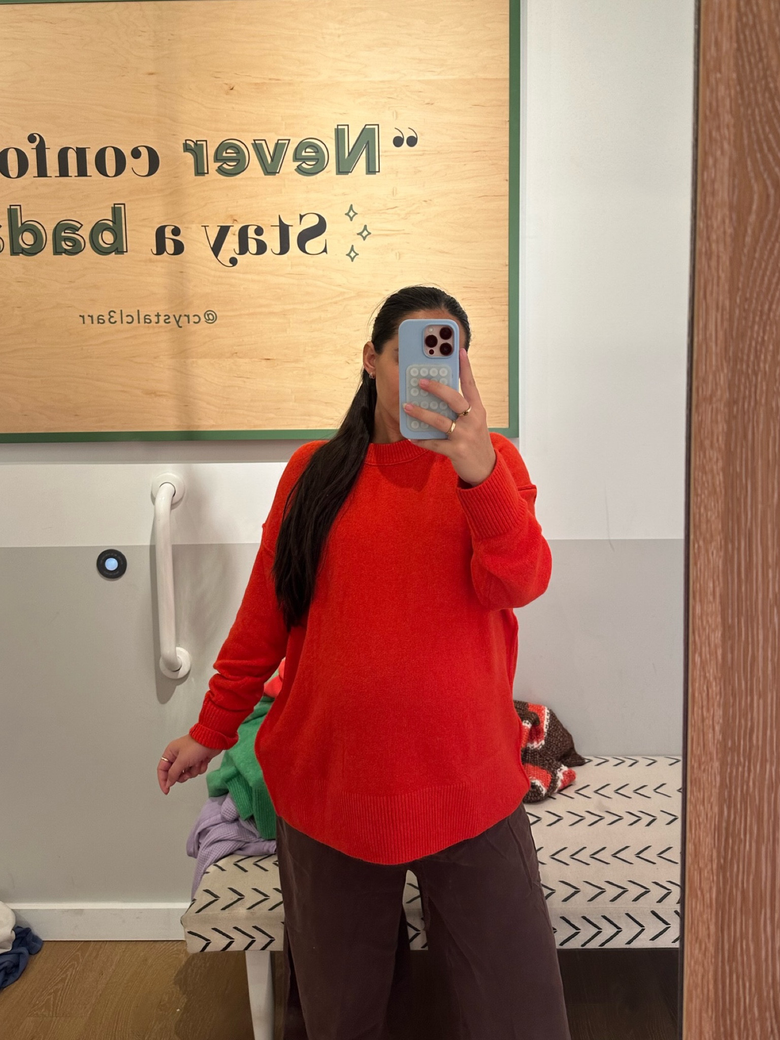 red everythingggg this fall🍒🧣 and this shade goes perfect for Christmas/winter season too

everything I’m wearing is 31% off currently on the Aerie site!

fall outfits | loungewear | aerie | cold weather outfit | winter style | winter outfits | colorful basics | sweater | brown pants | maternity style | pull over | cherry red | thanksgiving outfit | 

#LTKfindsunder50 #LTKHolidaySale #LTKSeasonal