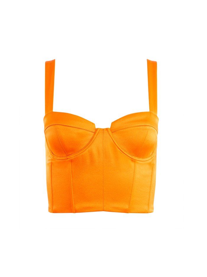JEANNA BUSTIER CROPPED TOP | Alice + Olivia