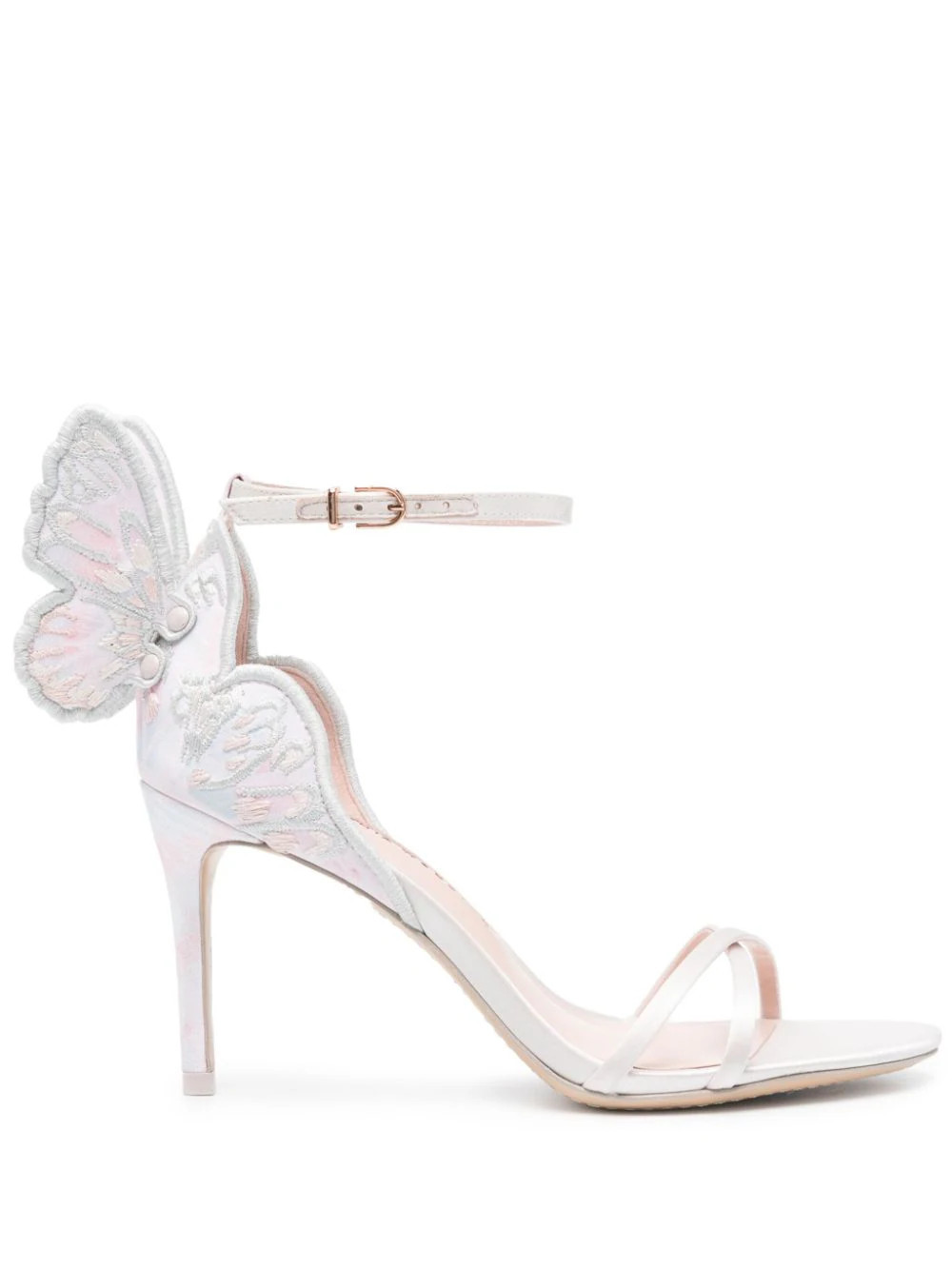 Sophia Webster Chiara 85mm butterfly-appliqué sandals - Blue | Farfetch Global