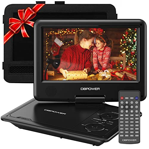 DBPOWER 11.5" Portable DVD Player, 5-Hour Built-in Rechargeable Battery, 9" Swivel Screen, Suppor... | Amazon (US)