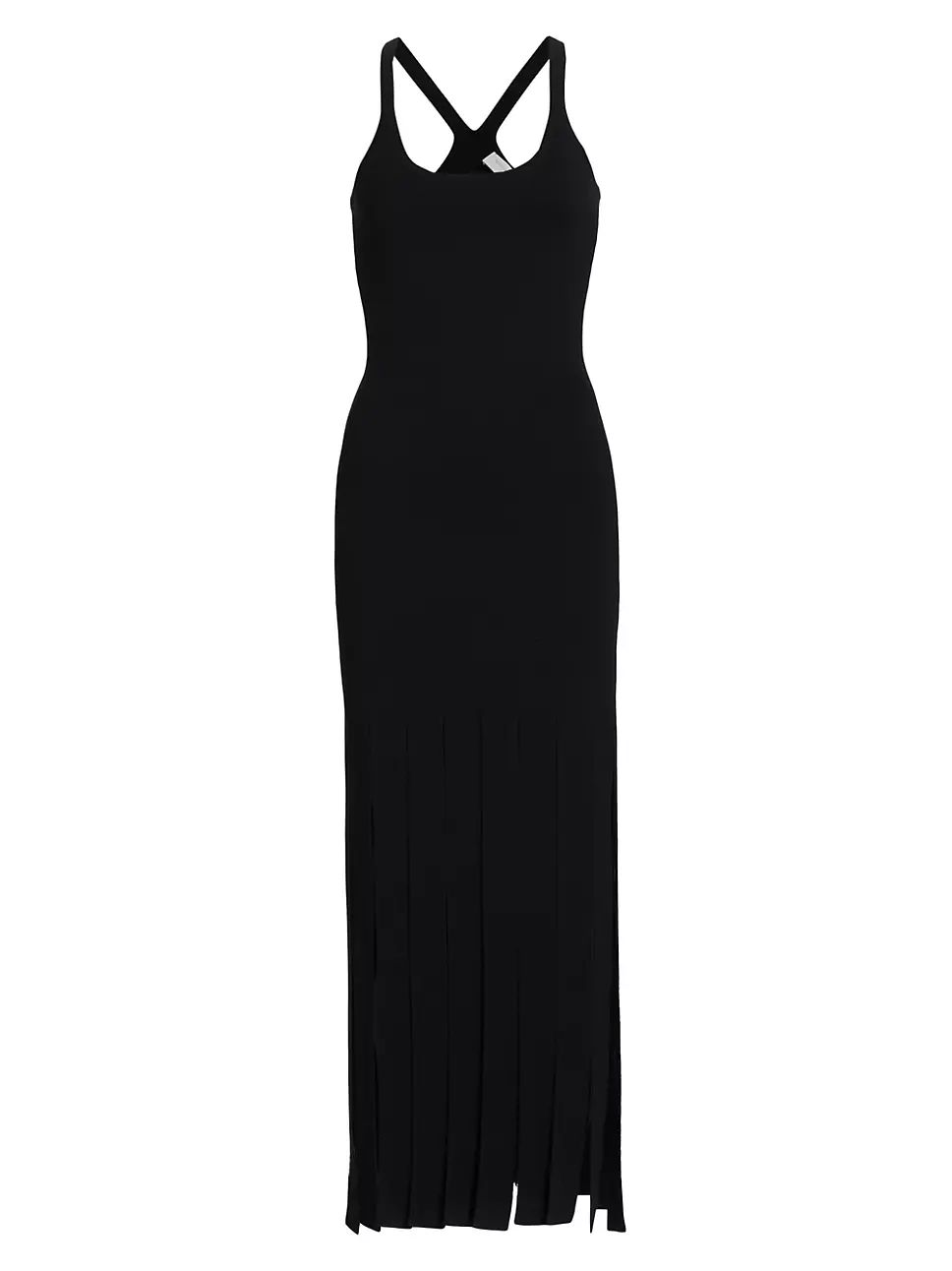 Merino Wool-Blend Fringe Maxi Dress | Saks Fifth Avenue