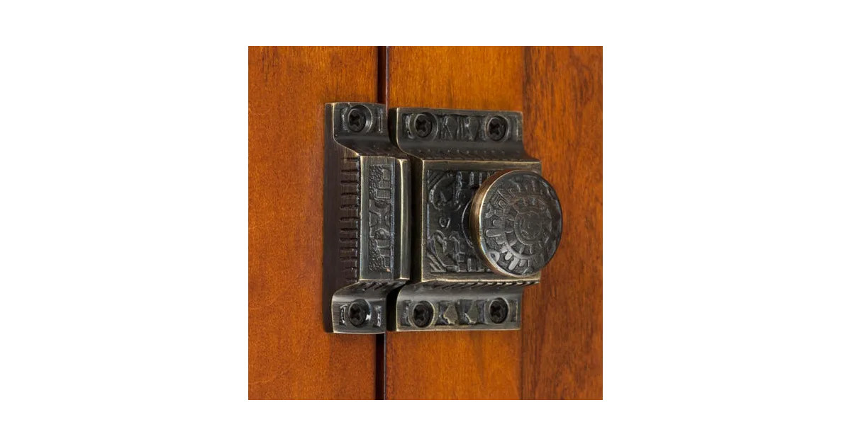 Signature Hardware 313729 Brass Cabinet Latch | Build.com | Build.com, Inc.