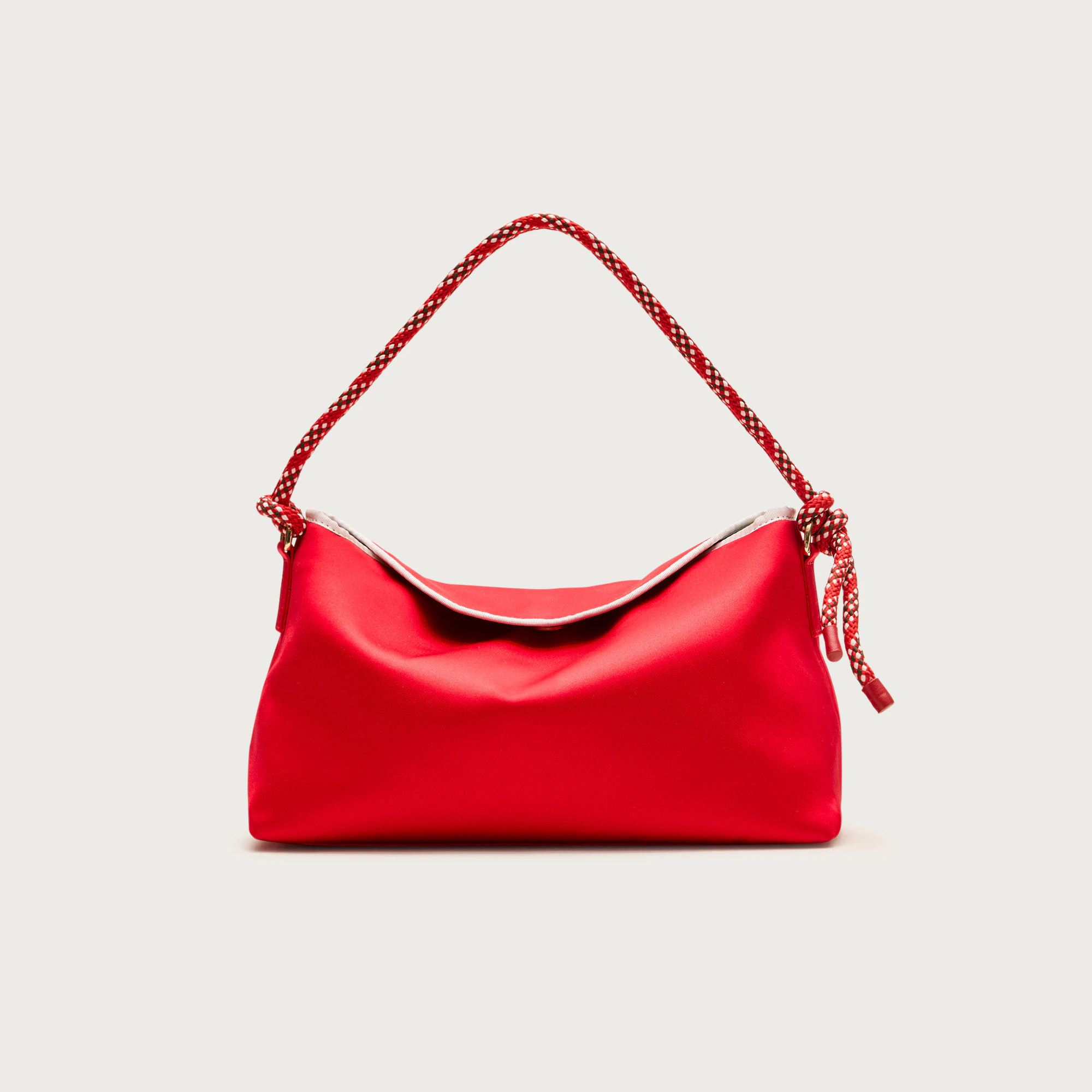 Berkeley small satin shoulder bag with rope strap | J. Crew US