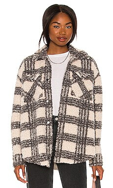 SAYLOR Loria Jacket in Creme & Black from Revolve.com | Revolve Clothing (Global)