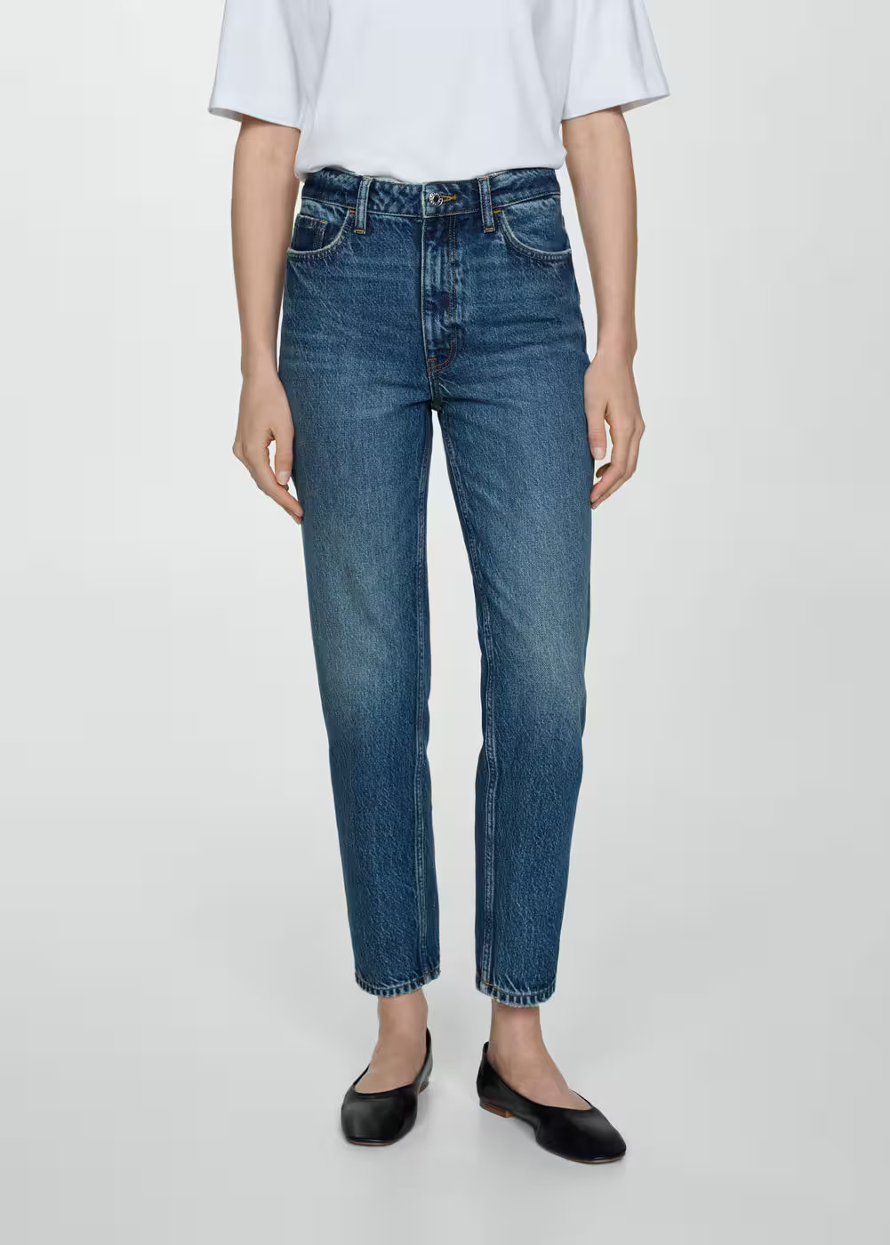 Jean mom taille haute | MANGO (FR)