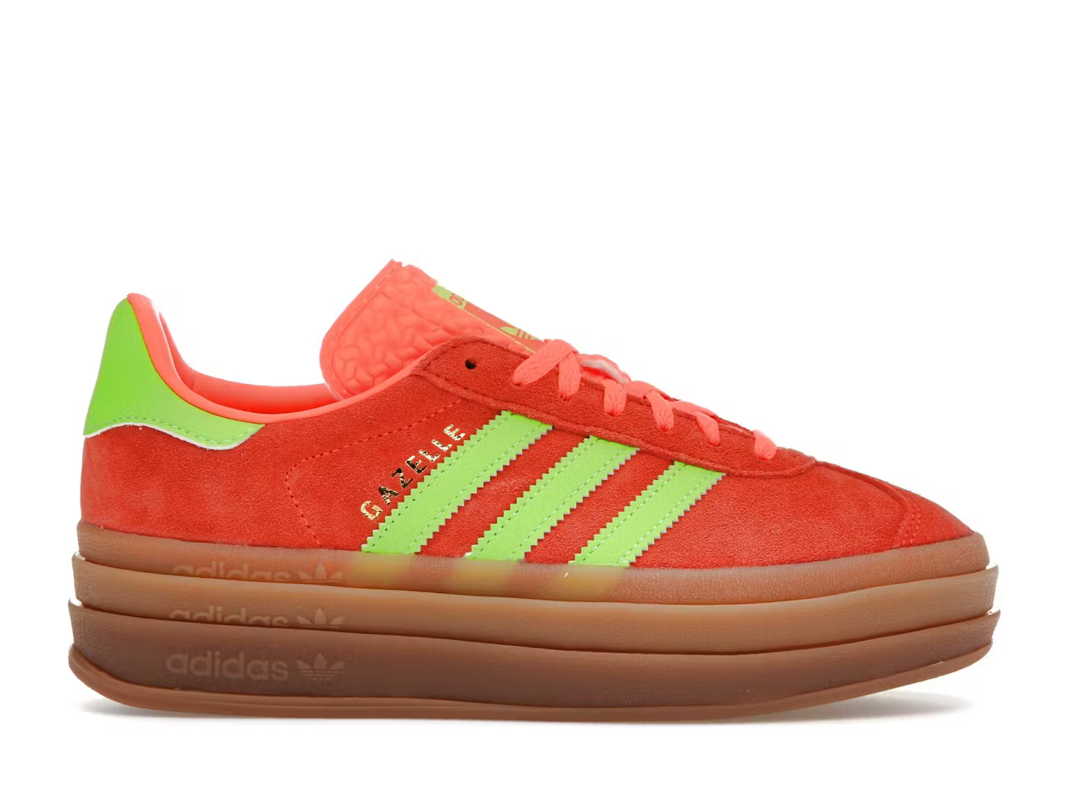 adidas Gazelle Bold Solar Orange Solar Green (Women's) | StockX