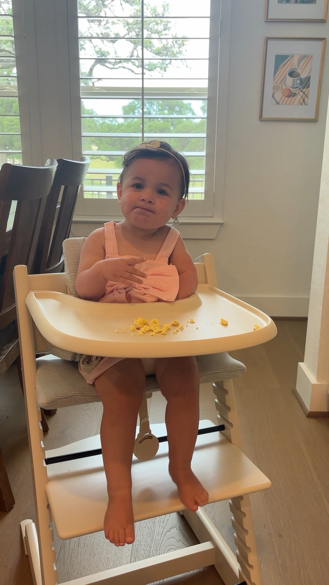 Out with the old & in with the new Stokke Tripp Trapp highchair! Way easier to clean and takes up less space! We did it with the cushion & tray but you don’t have to do those add ons!

#LTKmomlife #LTKBaby #LTKKids