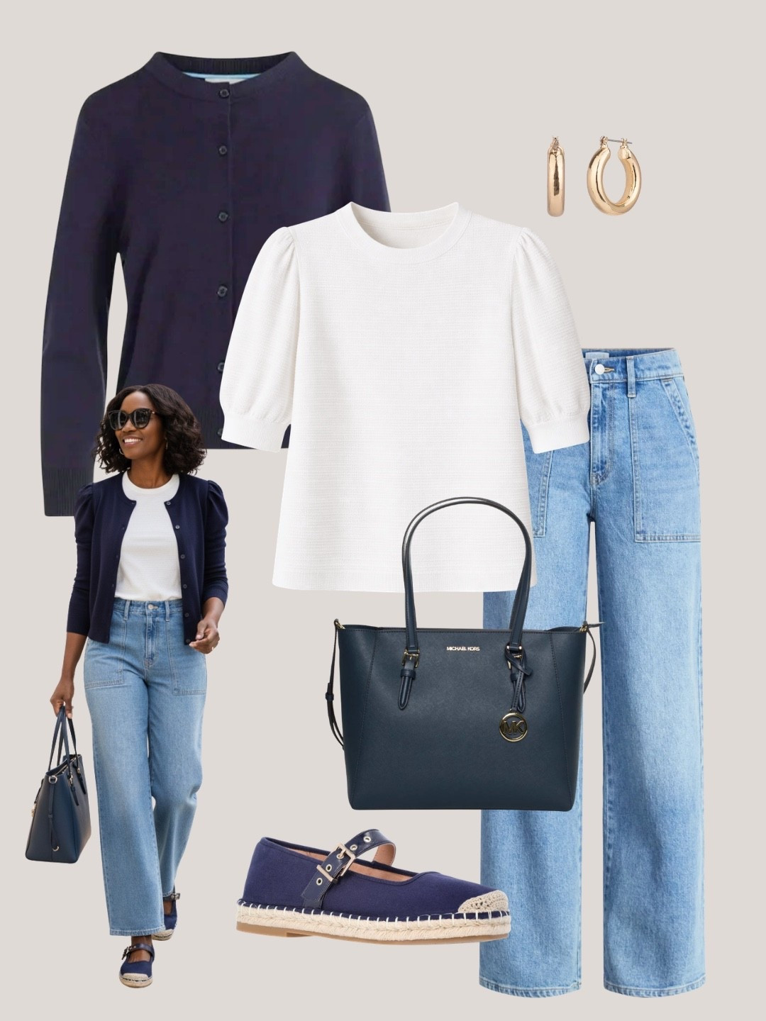 Affordable spring outfits 🌸 Can’t get over how good Walmart is right now!  So many pretty spring fashions 🎉 Which outfit is your favorite?

cardigan, striped tee, flutter sleeve top, puff sleeve, denim jacket, tulip sleeve top, olive pants, blue jeans, white jeans, espadrille flats, sneakers, perforated mesh mary jane shoes

#springoutfits #outfitinspo  #Walmart #walmarthaul #walmartstyle walmartfashion walmartdeals lookforlessstyle