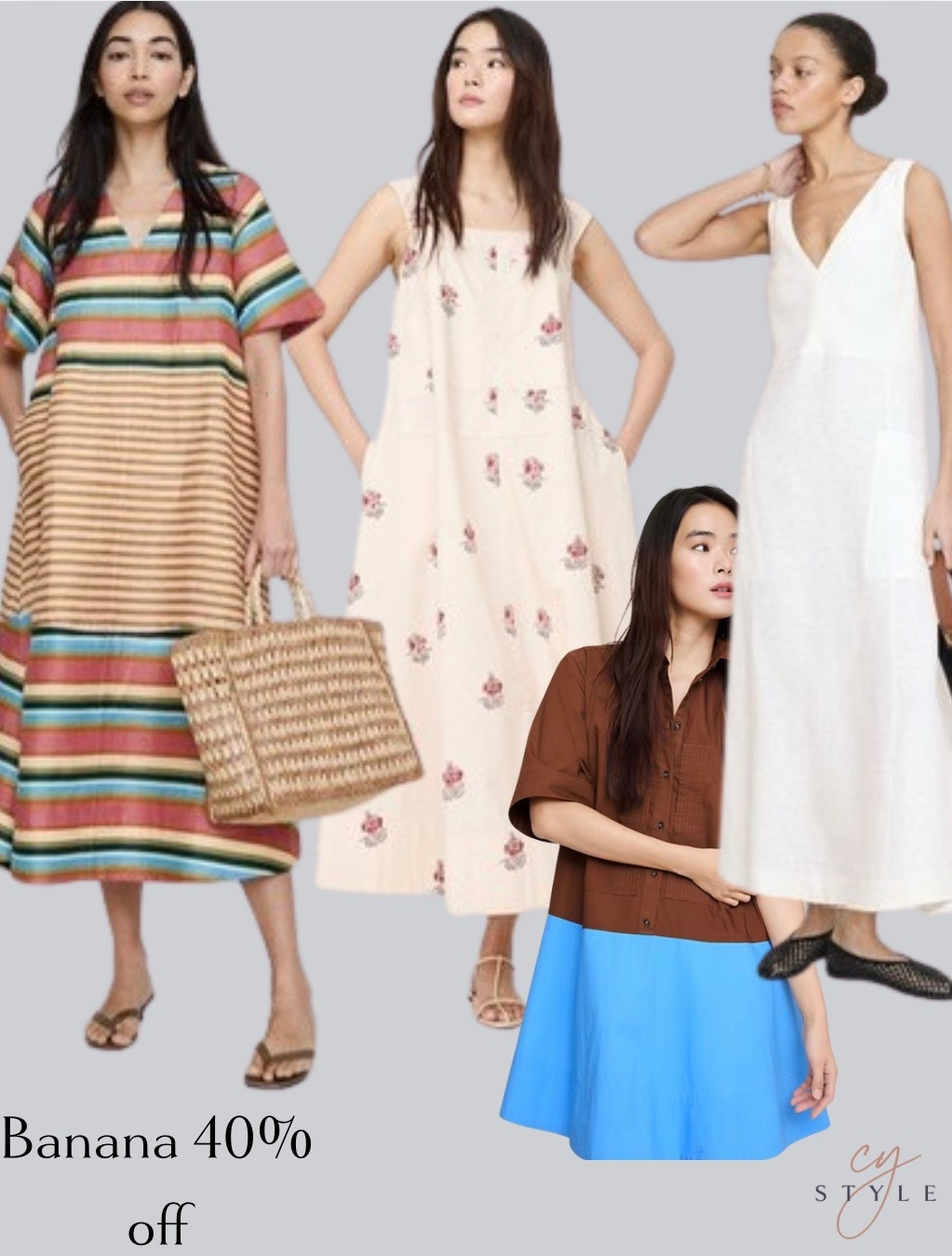 Gorgeous dresses + get spring break ready at Banana Republic friends, and family 40% off sale!

Easter dress, spring dresses 


#LTKTravel #LTKOver40 #LTKSaleAlert