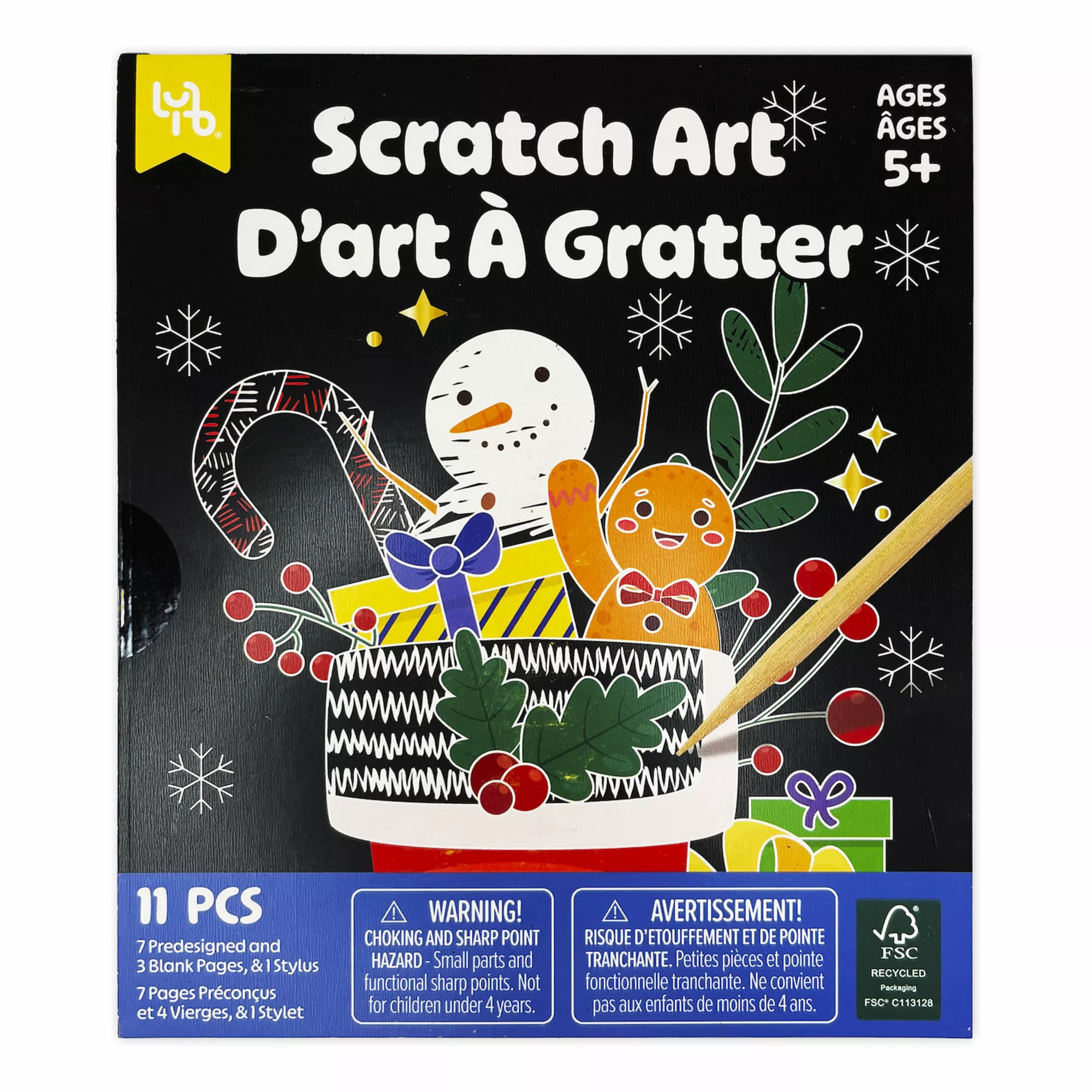 Little Yellow Bicycle Holiday Scratch Art Paper Pad | Kohl's