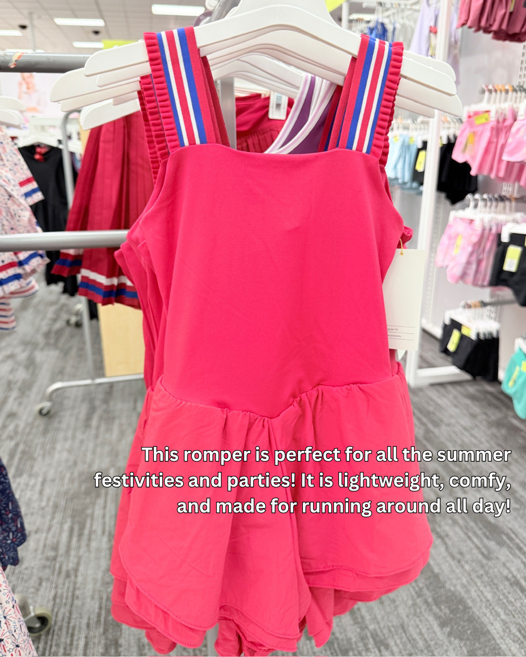 This 4th of July athletic romper is perfect for all the summer festivities—lightweight, comfy, and made for running around all day!  

 #LTKSeasonal #LTKKids