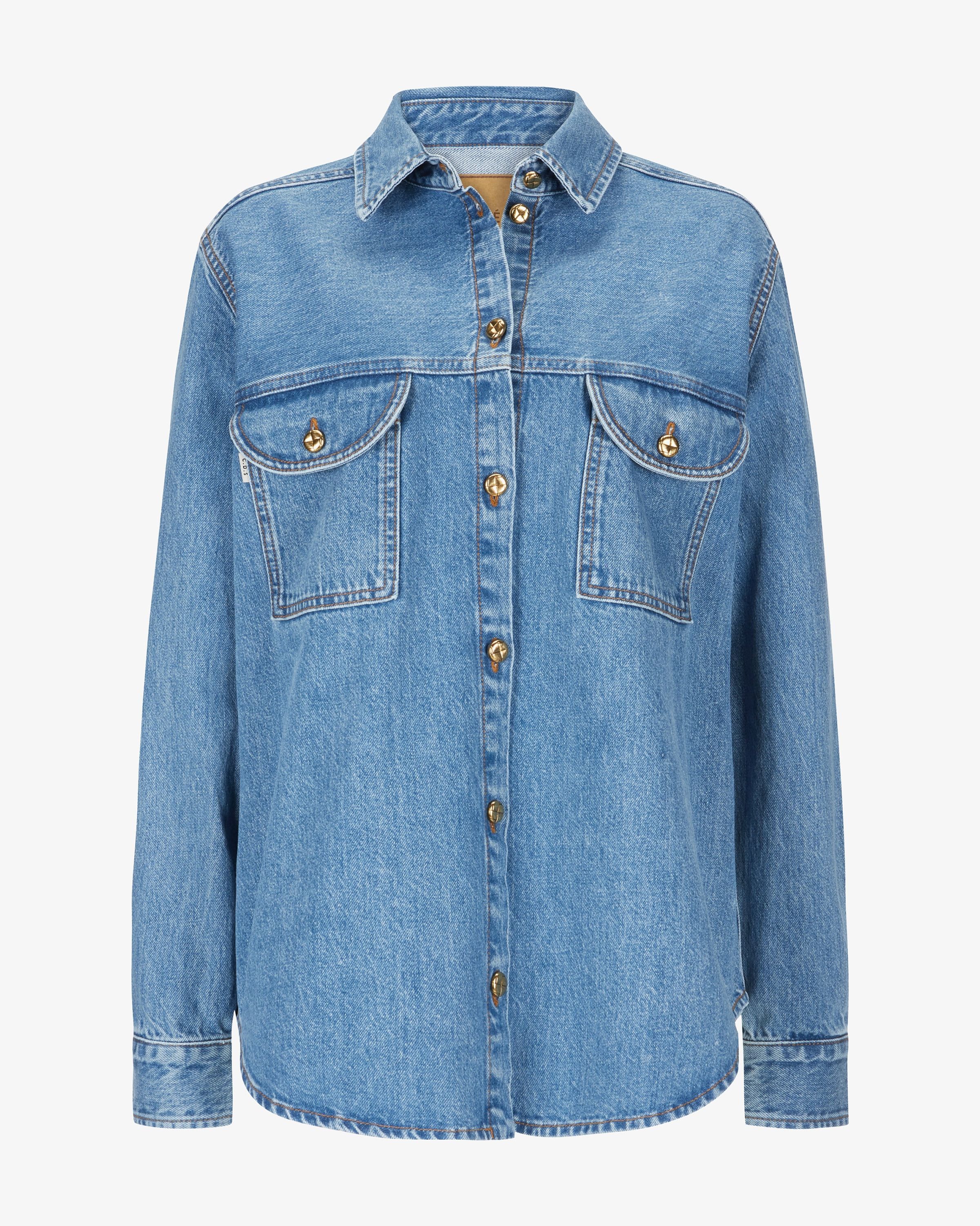 Ladies denim jacket from Blazé-Milano in blue. The model in men's shirt optics
scores with its s... | Lodenfrey (DACH)