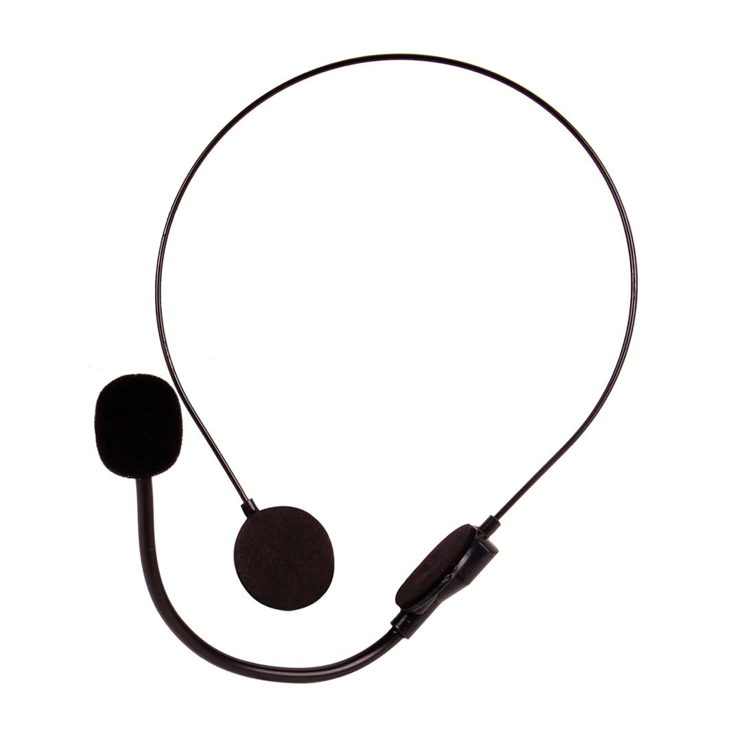 Giraffe Manufacturing Fake Toy Headset Microphone - Fake Head Mic News Microphone Prop - Pretend ... | Amazon (US)