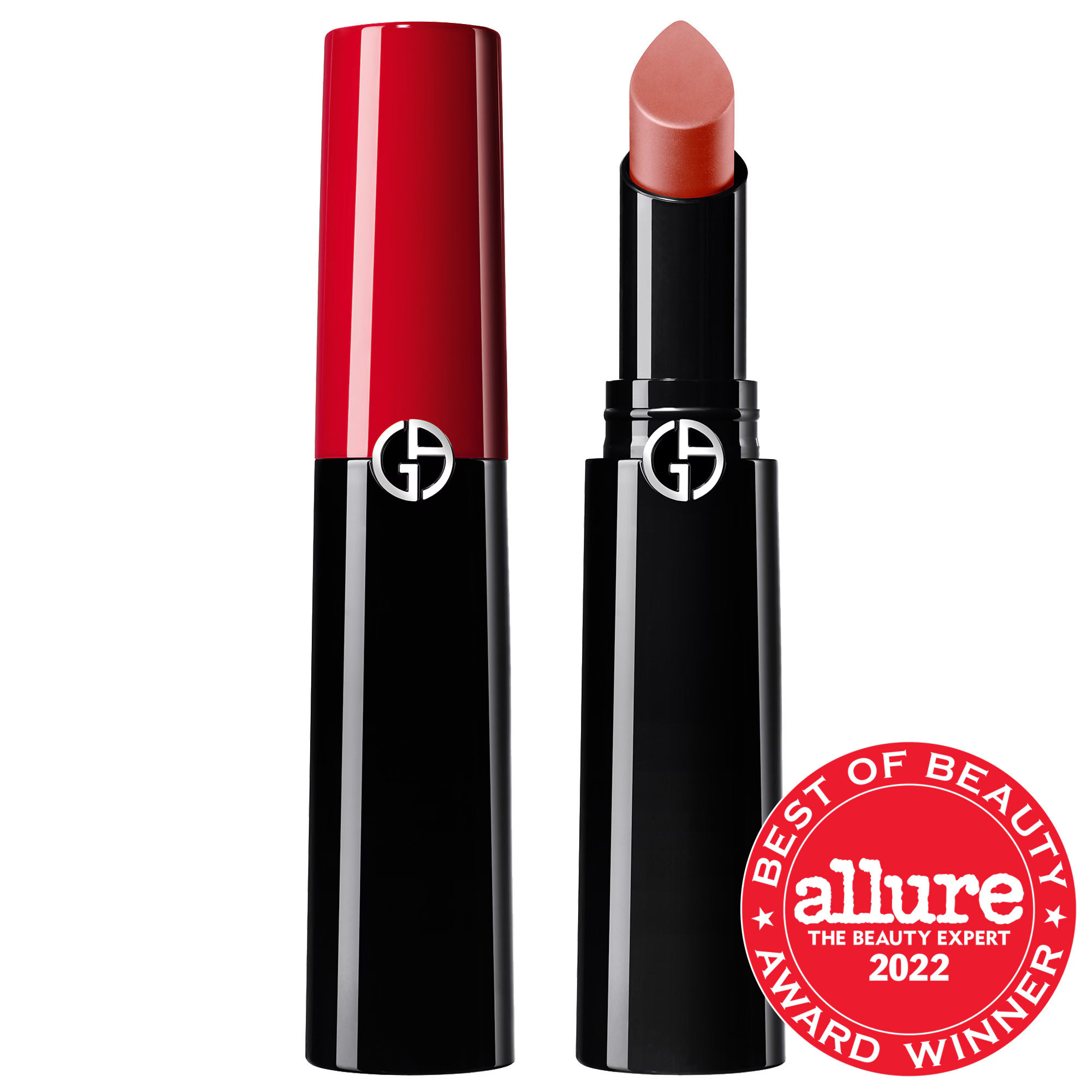 Armani Beauty Lip Power Long Lasting Lipstick 104 Selfless 0.10 oz/ 3 g | Sephora (US)