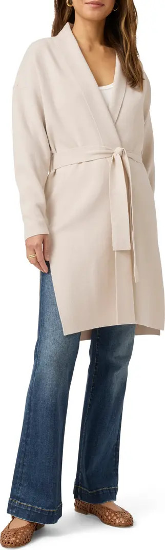 x @Cellajaneblog Belted Longline Cardigan | Nordstrom