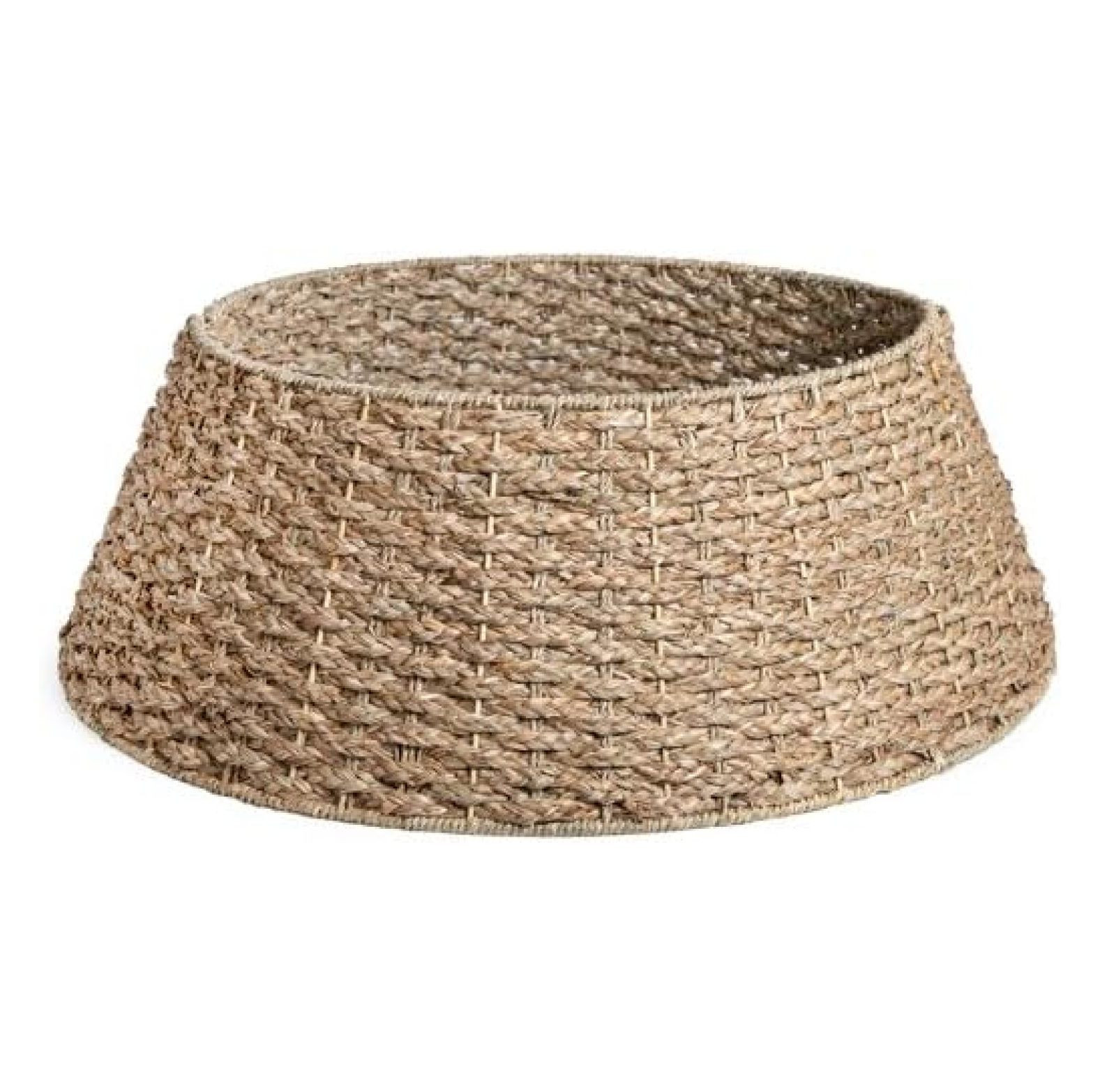 Natural Seagrass Christmas Tree Collar - Fits Around a Tree up to 8 Ft - Rustic or Beach Theme Tr... | Walmart (US)