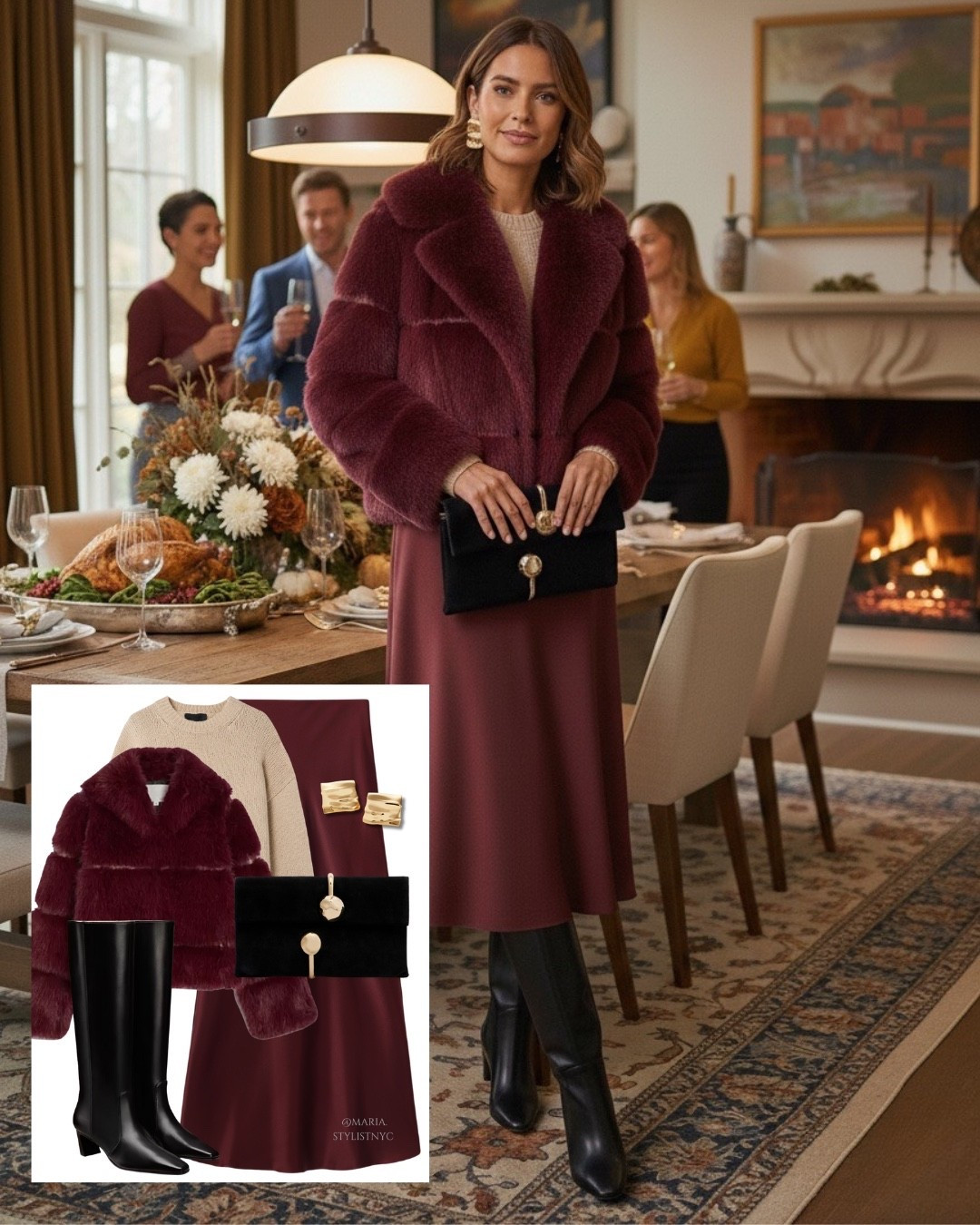 Burgundy outfit idea ♥️✨

#LTKHoliday #LTKStyleTip #LTKShoeCrush