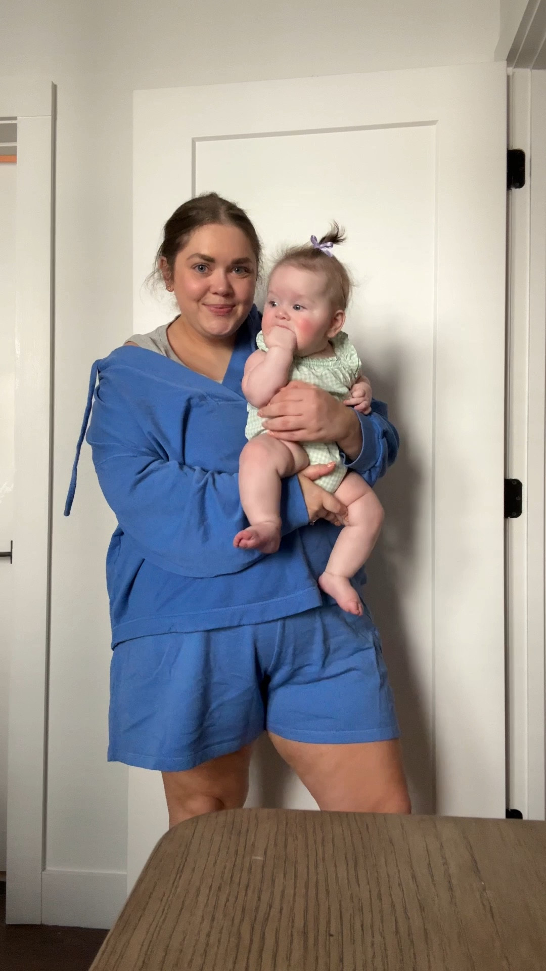 Casual weekend outfits. Wearing xxl in matching set on sale! It’s so comfy. Margot is wearing 3 months in onesie 

#LTKBaby #LTKSeasonal #LTKPlusSize
