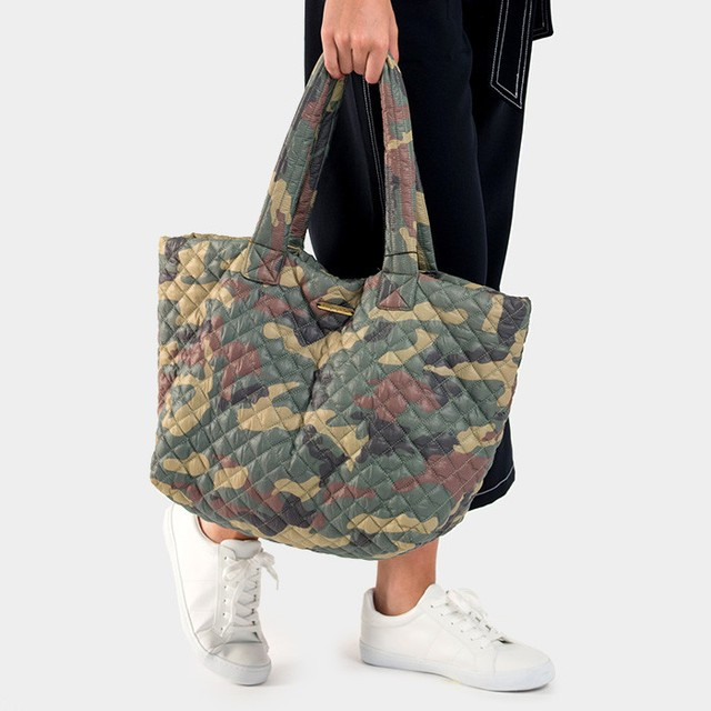PARKER SPARROW CAMOUFLAGE QUILTED LARGE TOTE BAG | eBay | eBay US