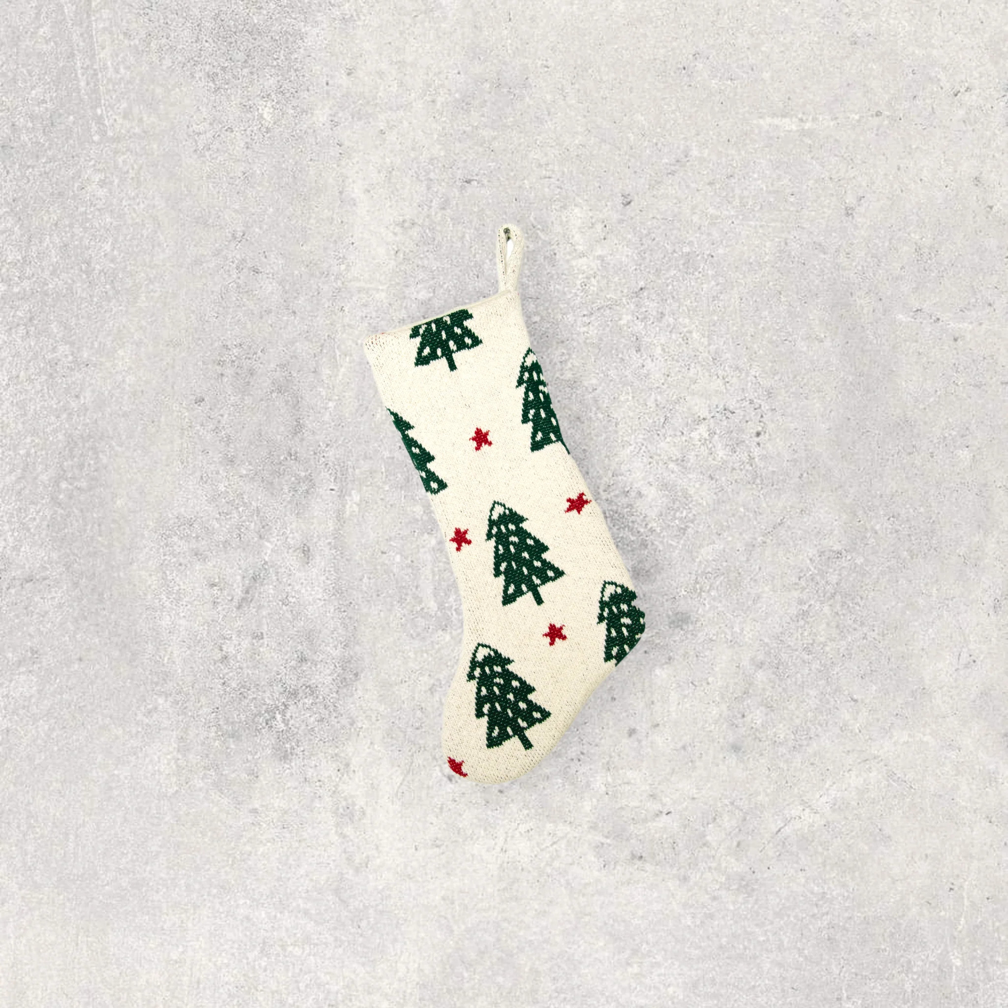 Stars - xmas tree - green - red | Pink Lemonade LLC