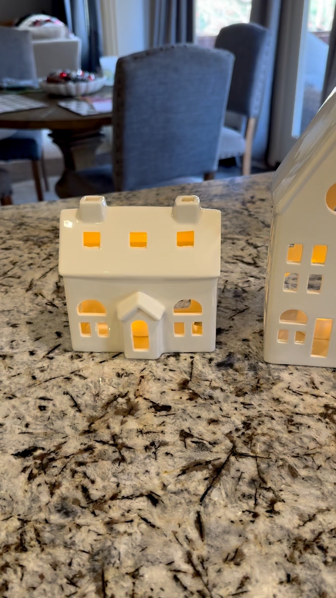 White House’s Christmas decorations, ceramic light up houses. These need led tea lights or candles in them, does not come with. #christmas #decor #holidaydecor #christmasdecorations #lights

#LTKSeasonal #LTKHome #LTKHoliday