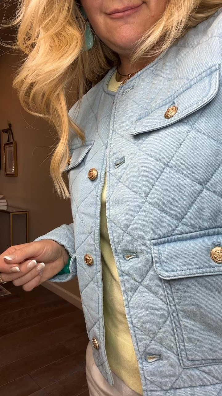  ✨Tap the bell, save and ❤️ for over 40 fashion, midlife style, midsize fashion and luxury looks for less. 

⬇️Sizing information:
Medium jacket (size down if in between sizes.)
Tops large (size up if in between sizes.)


We’re not imagining it.

Spring clothes really can feel harder in midlife.

The belly.
The bloat.
The fabrics that suddenly show everything.

But here’s what we’ve learned…

We don’t need to change our bodies.
We need better pieces.

These are hormonal belly-friendly, confidence-giving, under $30…
and they actually make getting dressed feel easy again.

We deserve that.

👑"Helping you look good, feel good!" - Lindsey Denver

Spring looks, Midlife style for real women who want to feel confident again. Over 40 fashion and over 50 style that works with changing bodies, perimenopause shifts, and real life. Think midsize fashion, Gen X style and up, body confidence, and mom outfits that feel polished, comfortable, and elevated...because style over 45 and over 50 should feel effortless, not stressful. 


Follow my LTK @Over40andmidlife on the @shop.LTK app to view this post and get my exclusive app-only content!

#liketkit #LTKMidsize #LTKOver40 #LTKSaleAlert
@shop.ltk
https://liketk.it/61hkG