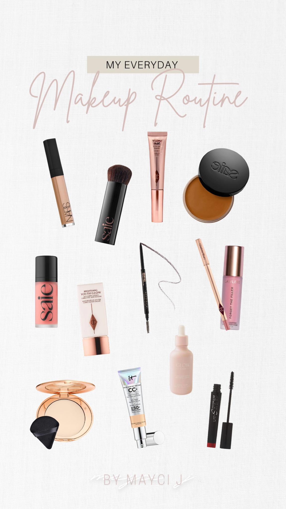 My updated makeup routine products! How I get my glowy makeup look! 💕 #makeuproutine 

#LTKfit #LTKitbag #LTKbeauty