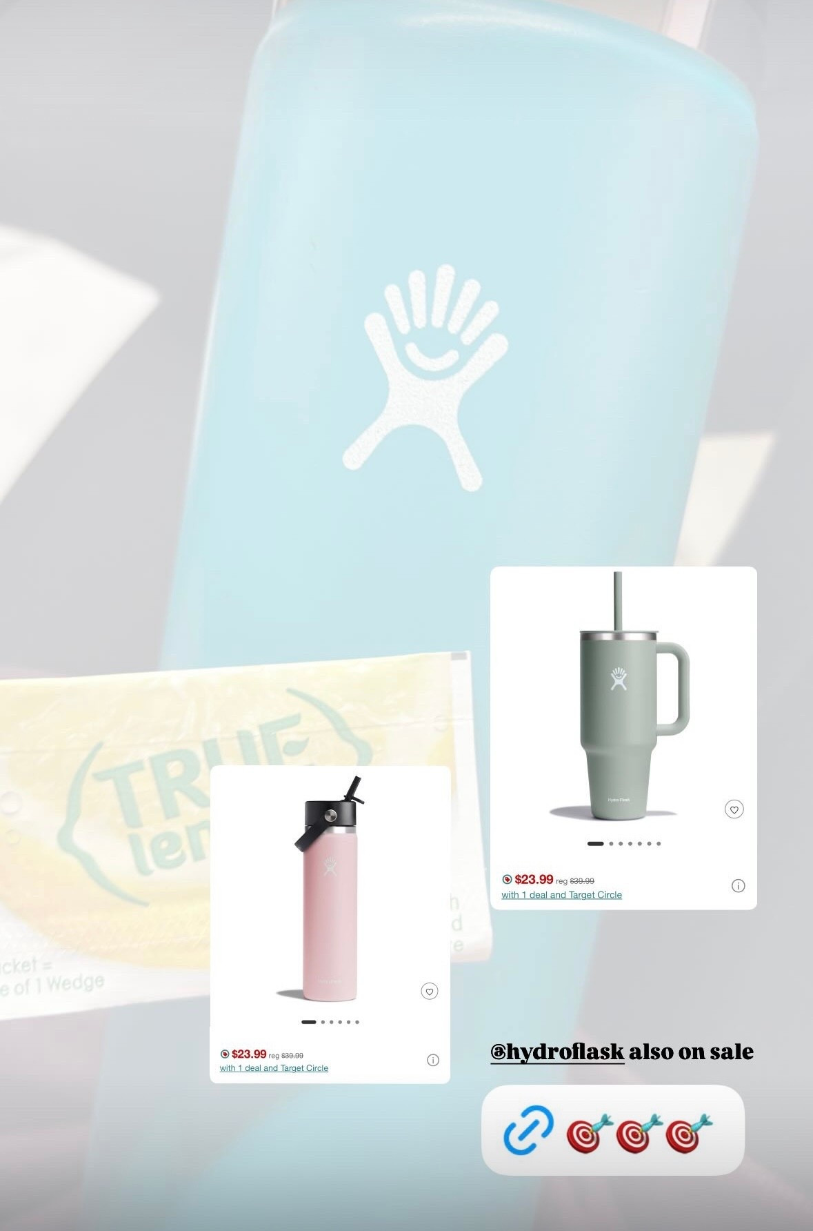 Hydroflask water bottle 

#LTKFamily #LTKSaleAlert #LTKActive