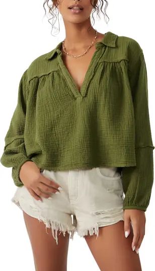 Yucca Double Cloth Top | Nordstrom