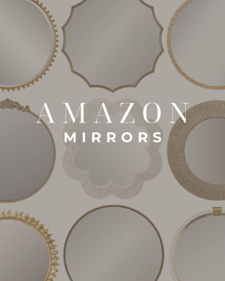 Mirrors for any style! Mirrors are a great way to make a space feel larger by adding them to reflect light✨

Amazon, Amazon home, Amazon finds, Amazon must haves, Amazon home decor, bedroom, dining room, living room, entryway, hallway, modern home, traditional home, gold mirror, brass mirror, round mirror, woven mirror, scalloped mirror, Accent mirror, wall decor, vanity mirror, budget friendly mirror #Amazon #amazonhome



#LTKHome #LTKFindsUnder100 #LTKStyleTip