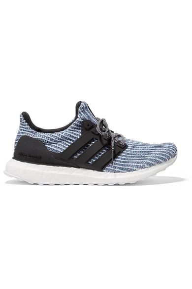 adidas Originals - Parley For The Oceans Ultraboost Rubber-trimmed Primeknit Sneakers - Blue | NET-A-PORTER (US)