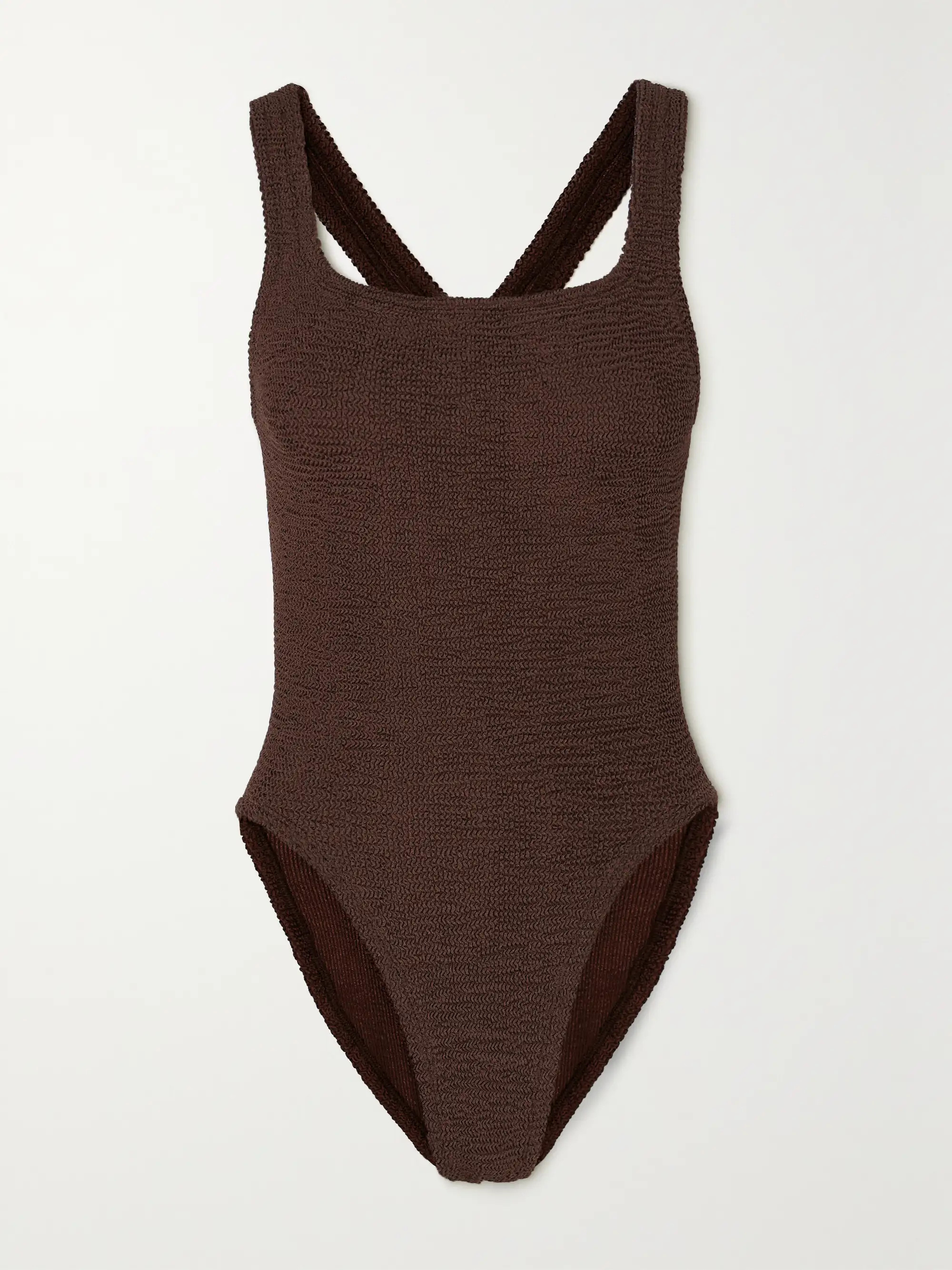 Maya metallic seersucker swimsuit | NET-A-PORTER (UK & EU)