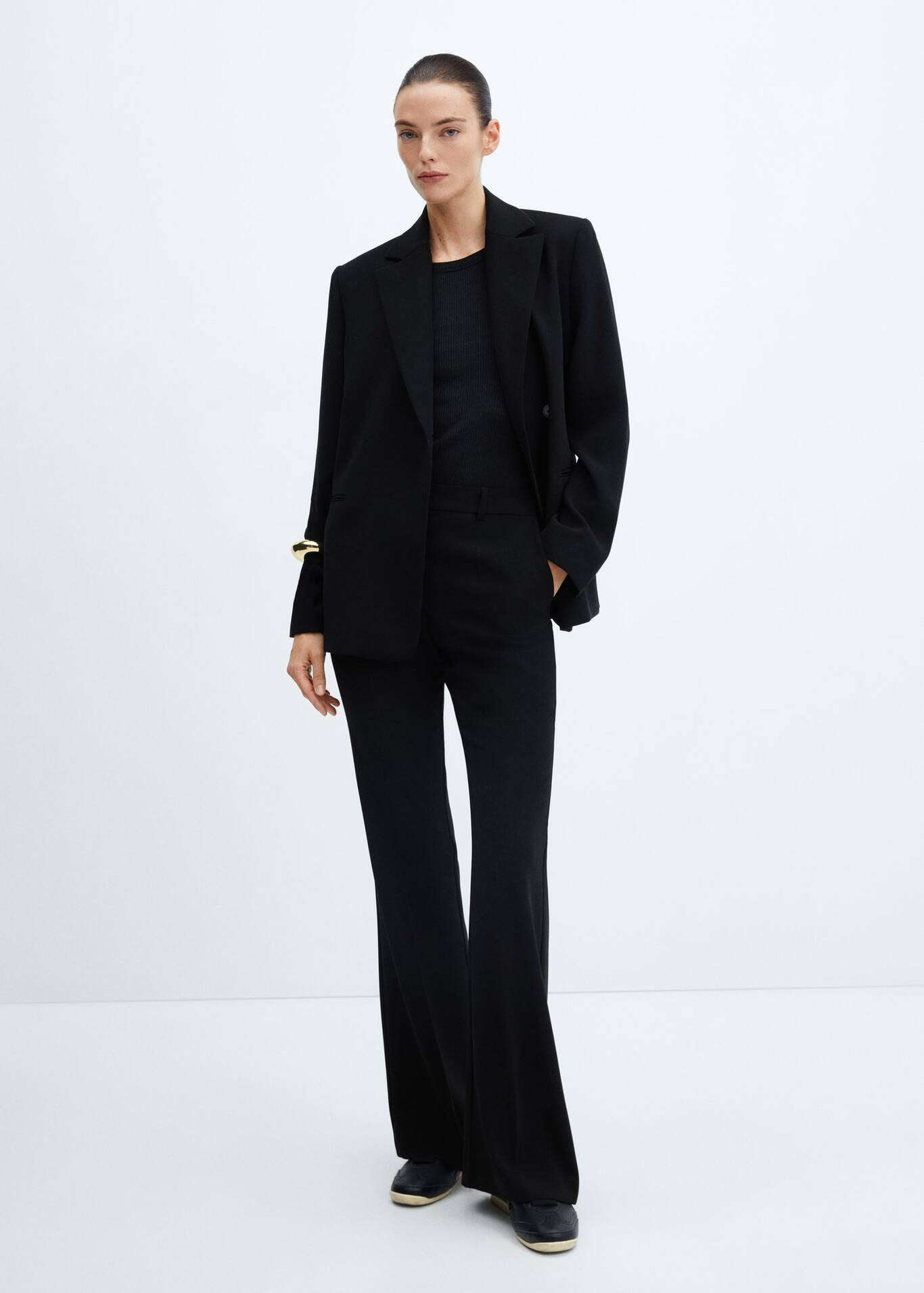 Flared pant suit | MANGO (US)
