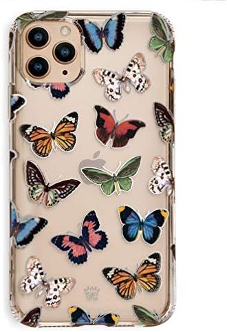 Velvet Caviar Compatible with iPhone 11 Pro Max Case Butterfly Clear for Girls, Women - Cute Prot... | Amazon (US)