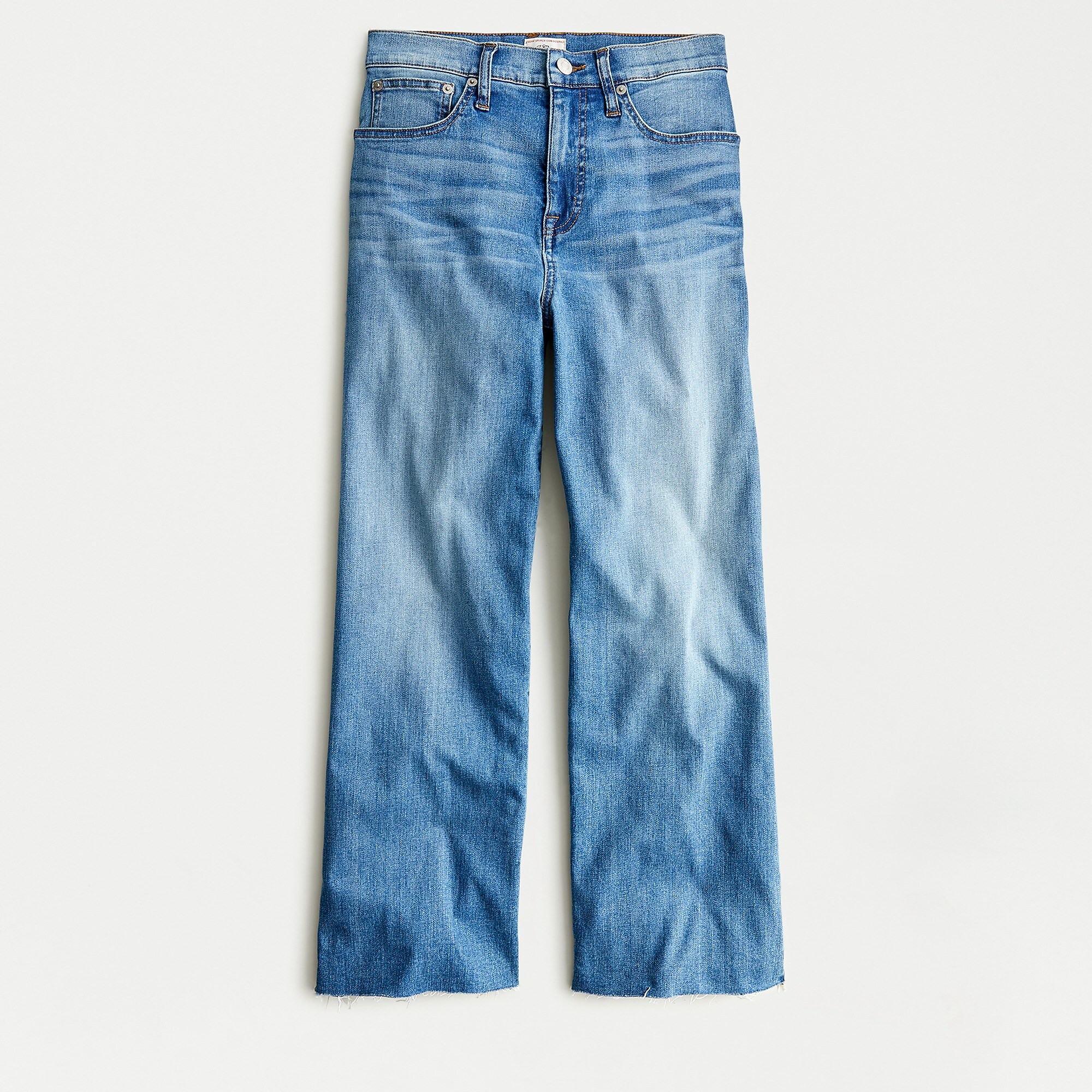 Slim wide-leg jean in French Blue wash | J. Crew US