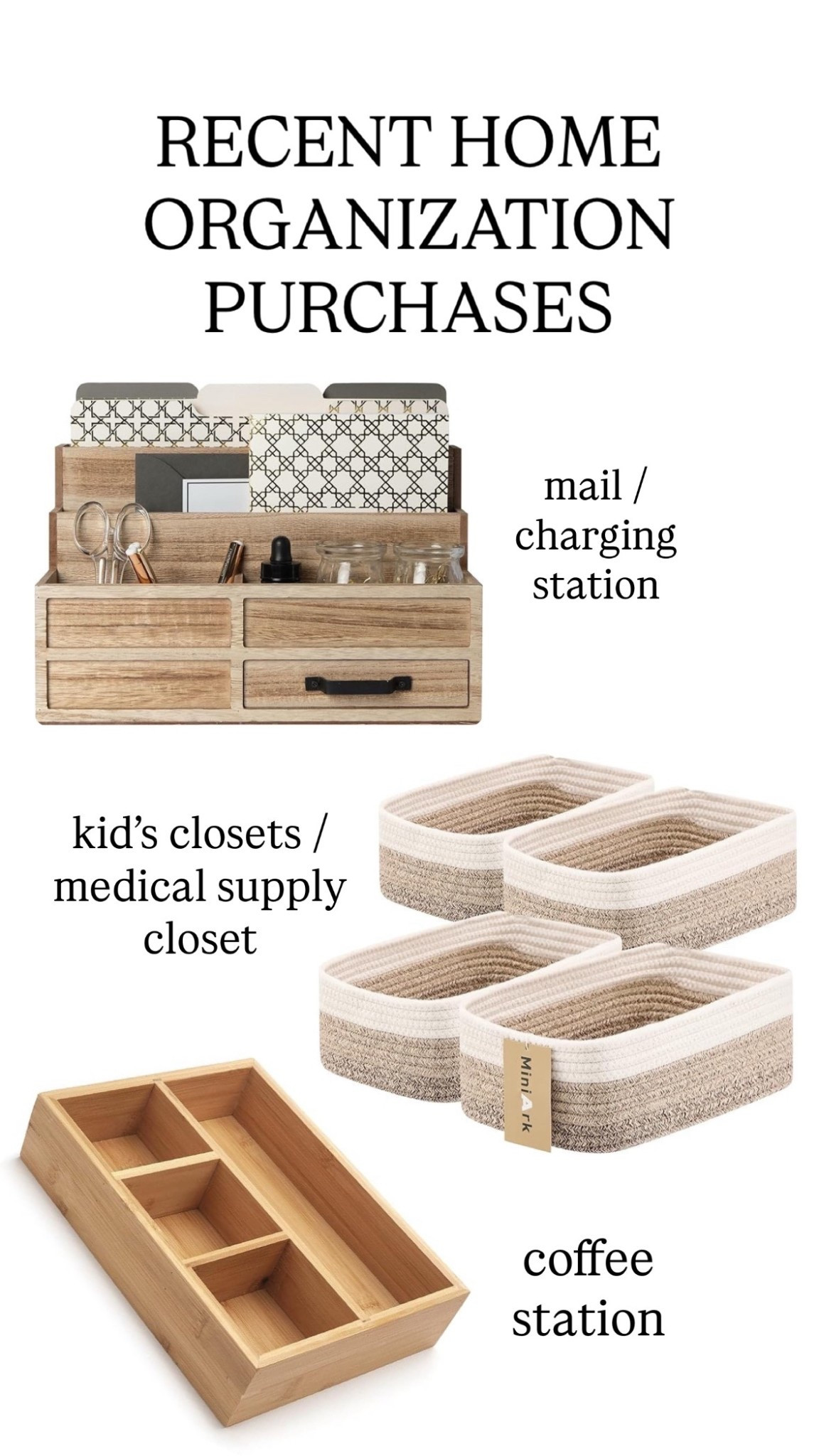 Recent home organization finds — trying to organize our house and life more in 2026 😅😅 all affordable on Amazon! 

Amazon home 

#LTKHome #LTKFindsUnder50 #LTKmomlife