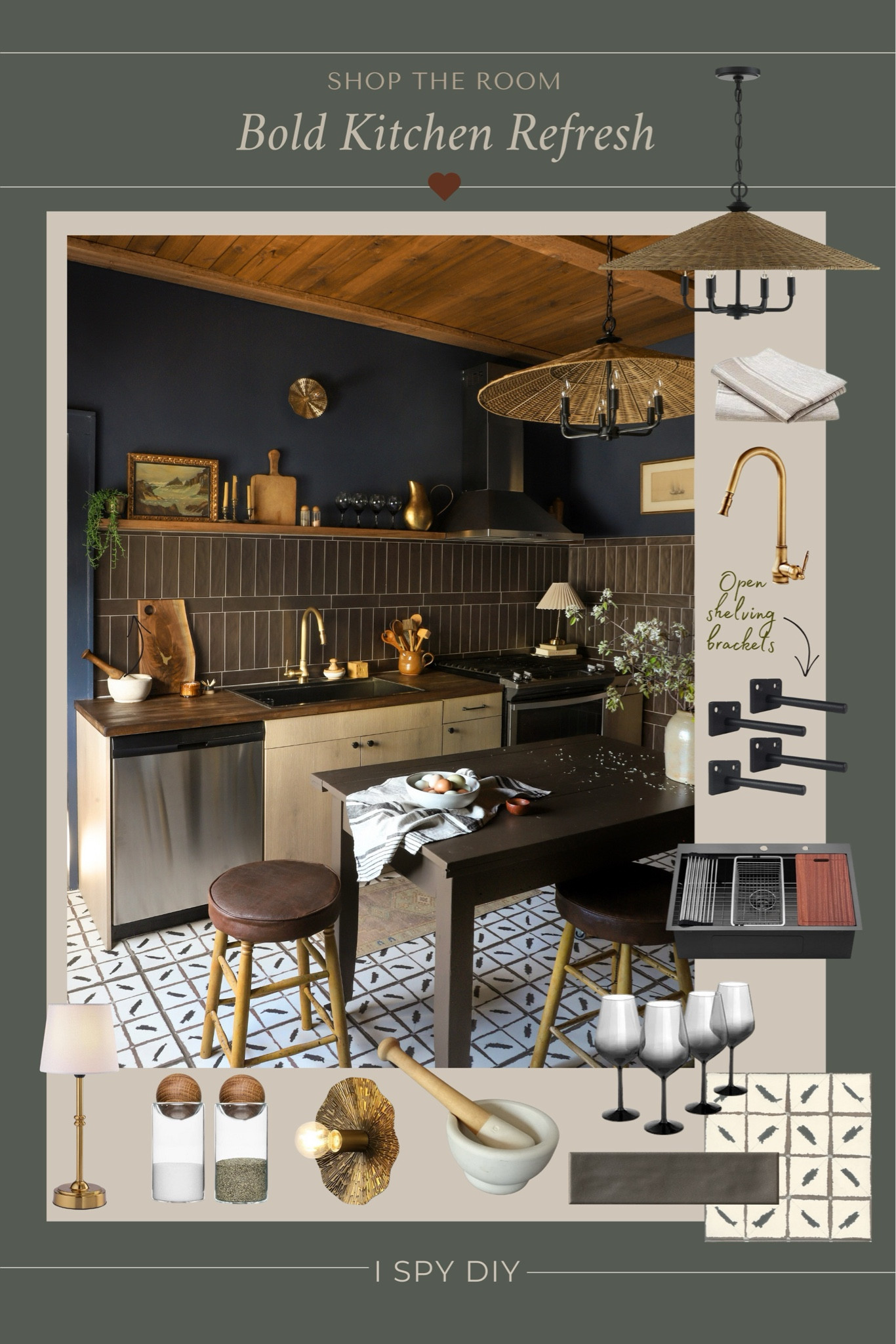 Bold kitchen makeover

#styletip #style #bolddesign

#LTKHome