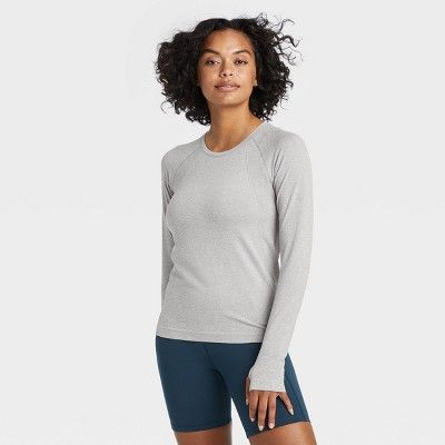 Women's Seamless Core Long Sleeve T-Shirt - All in Motion™ | Target