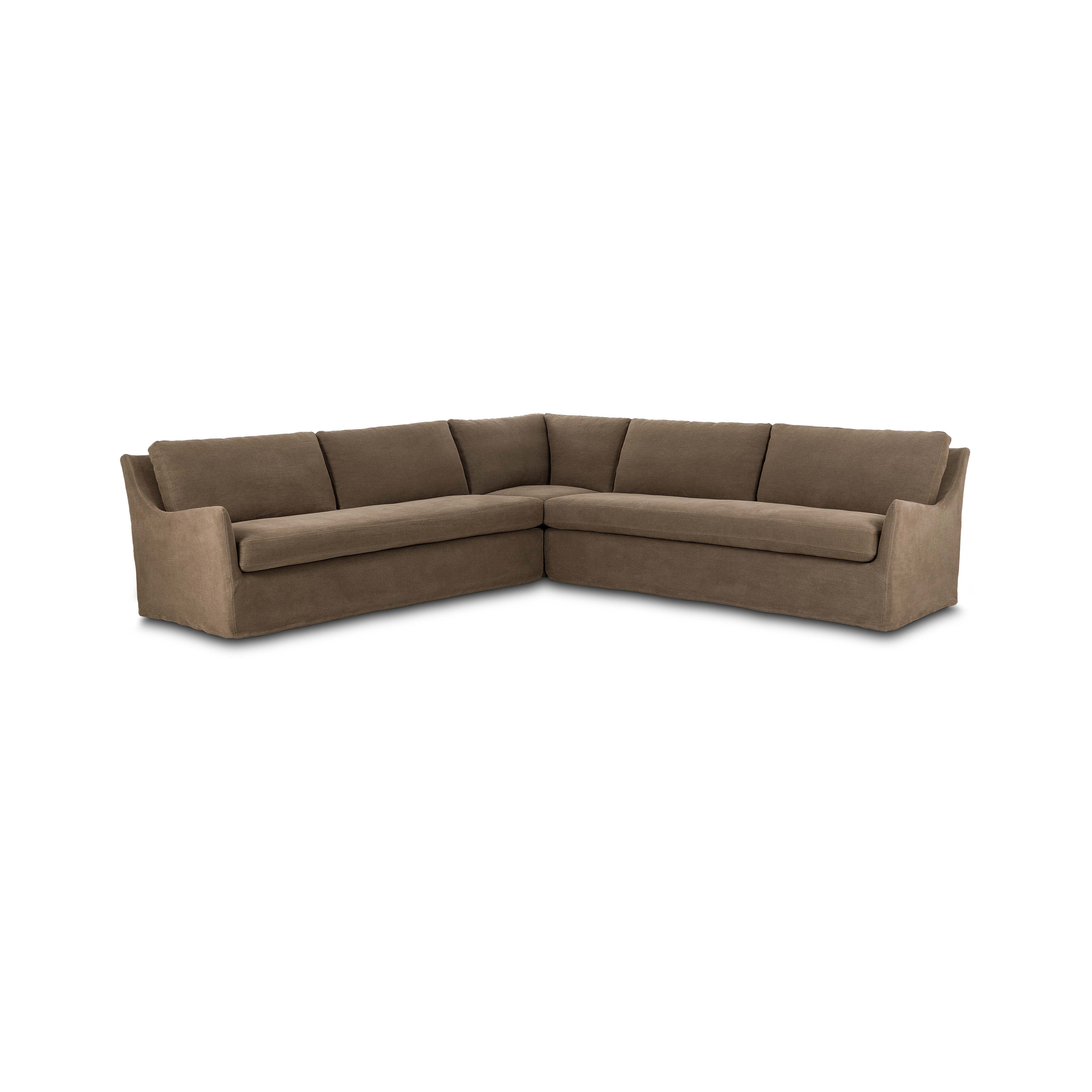 Sabine Three-Piece Sectional | Magnolia