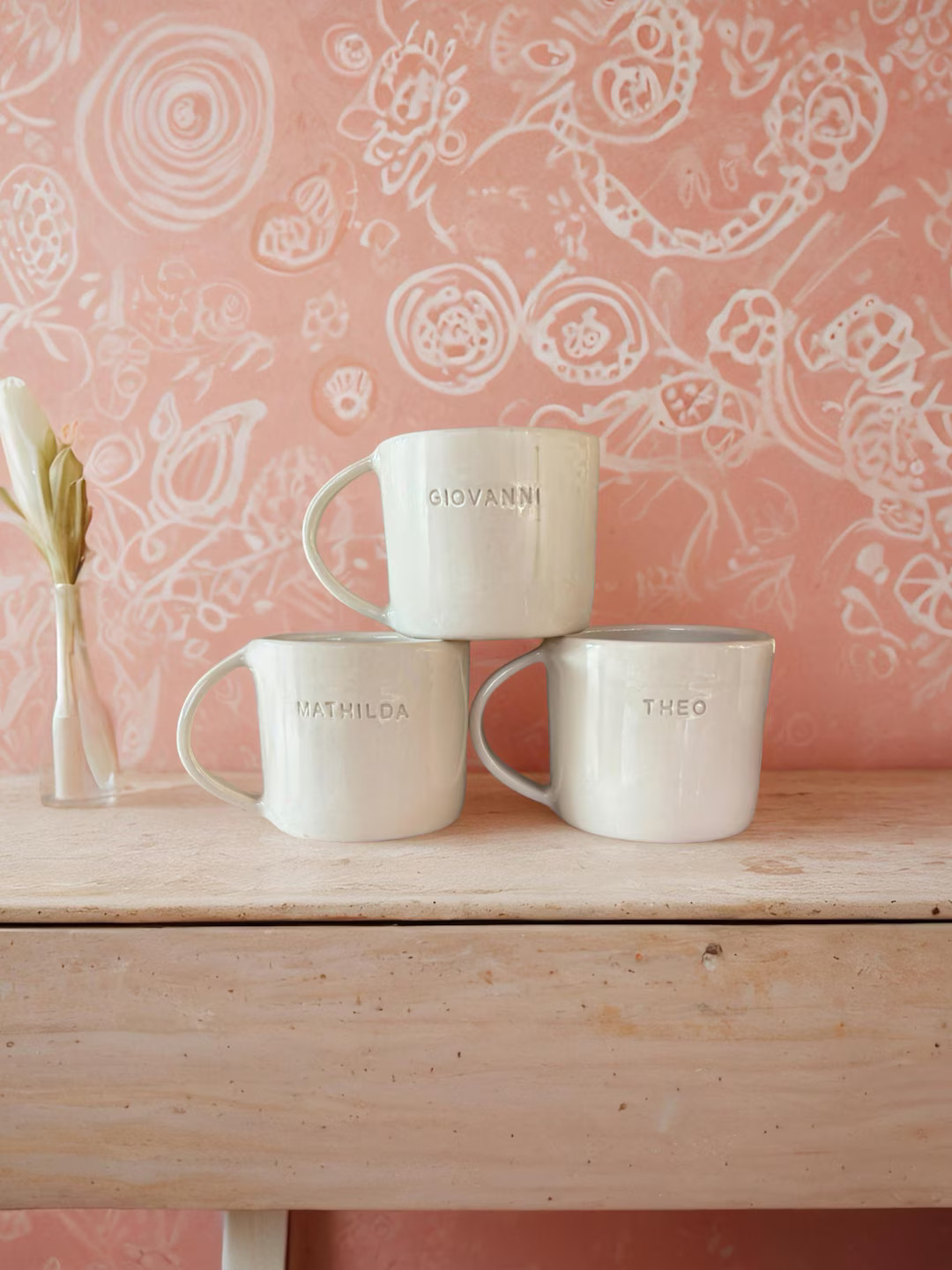 Personalised Mug, Custom Made Mug, Mug With Name, Mug With Message, Handmade Mug, Stamped Mug, Or... | Etsy (US)