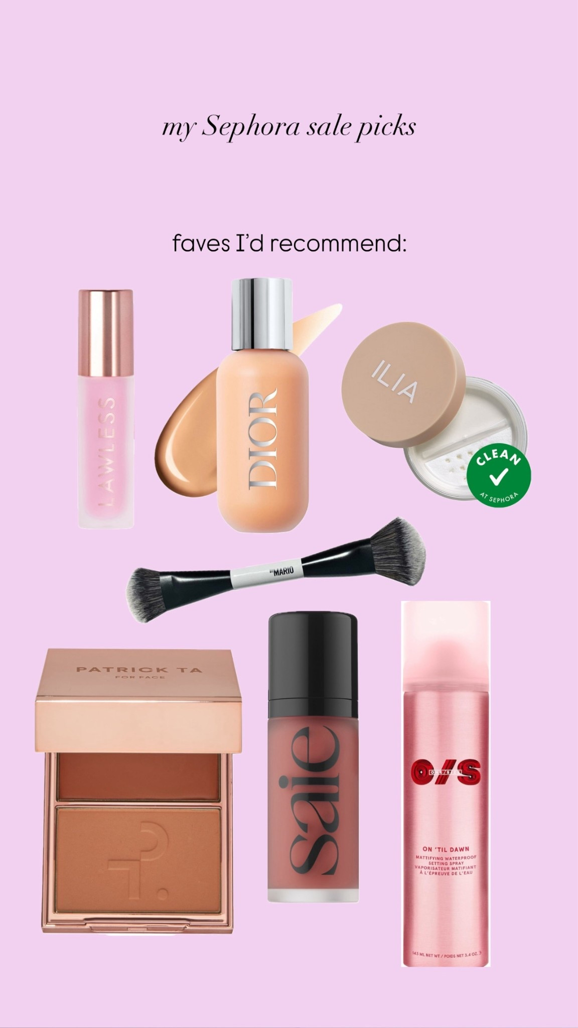 Sephora sale recommendations 

#LTKHoliday #LTKgrwm #LTKGiftGuide
