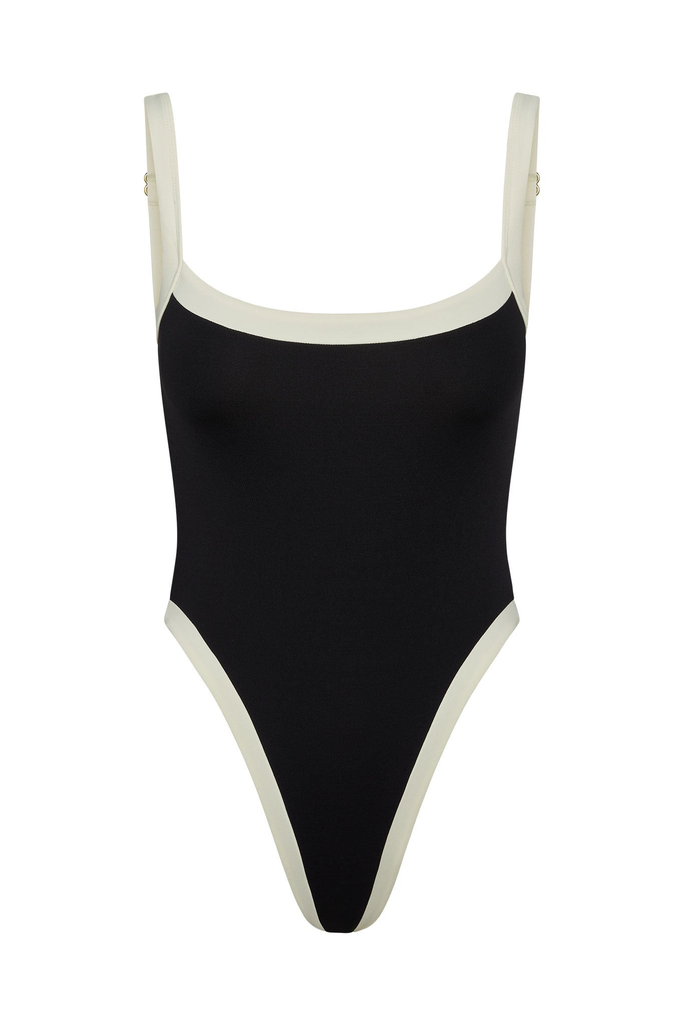 Barcelona One Piece - Black/Ivory | Monday Swimwear